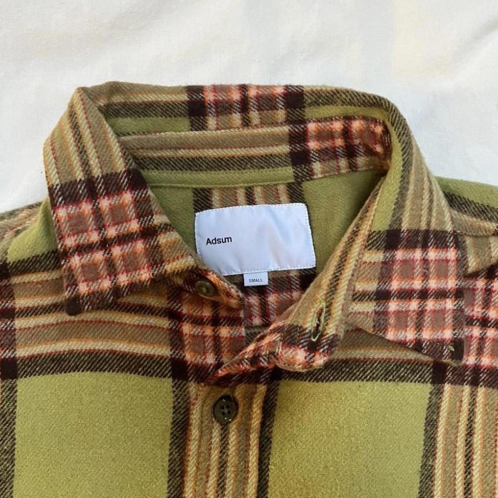 Adsum Adsum Men's Green and Multi Shirt Size US S / EU 44-46 / 1 - 3 Thumbnail