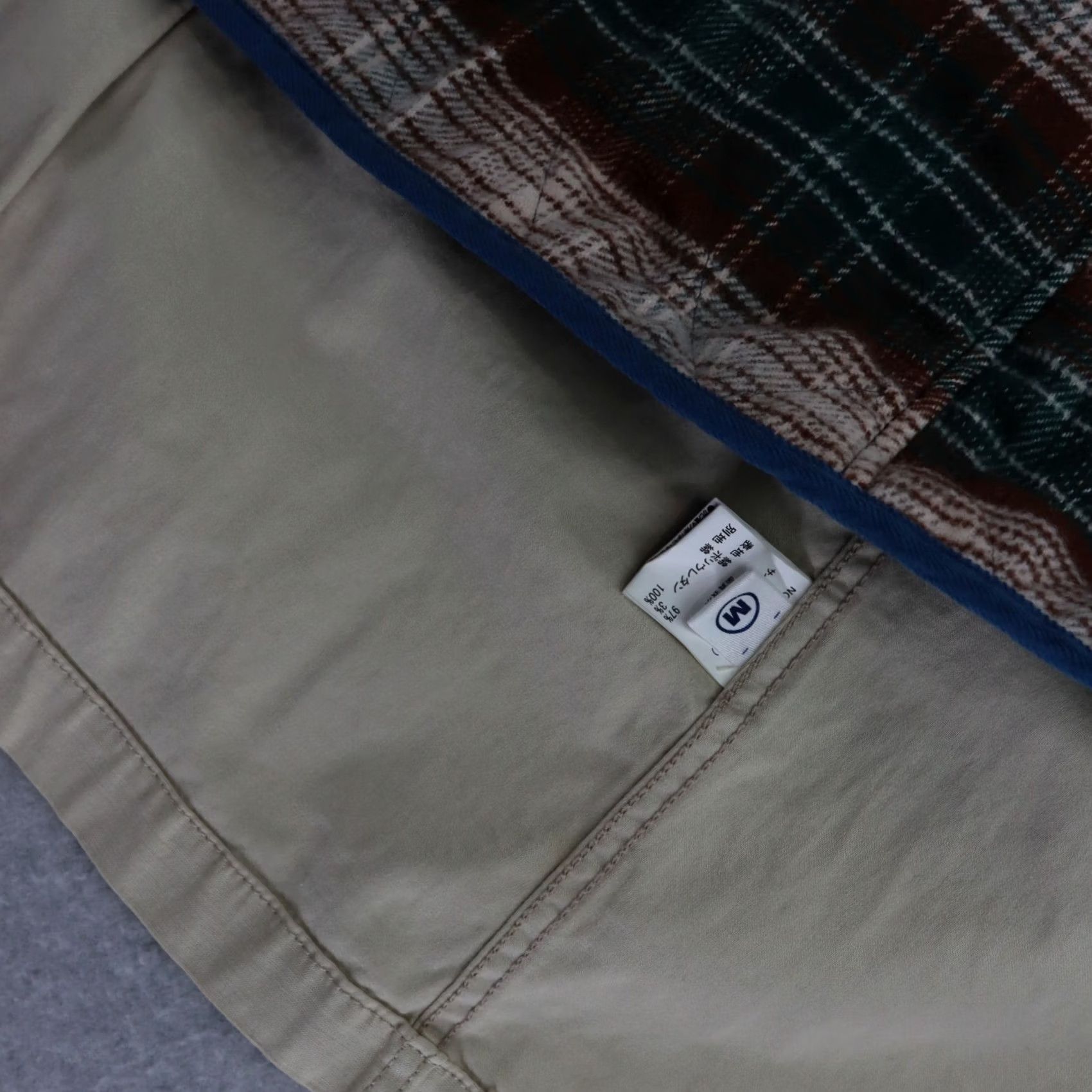 Sugar Cube Sugar Womens Coat Beige Medium Long Coat w Pockets Size M / US 6-8 / IT 42-44 - 7 Thumbnail