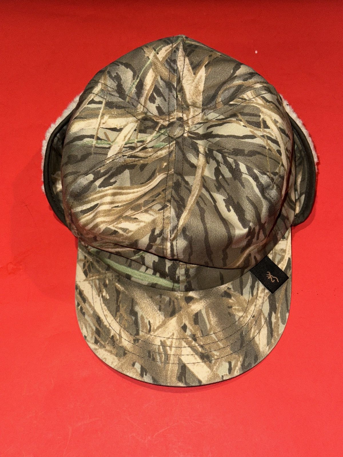 Mossy Oaks Vtg 90s Browning USA Mossy Oak Camo Thinsulate Goretex Hat Size ONE SIZE - 8 Thumbnail