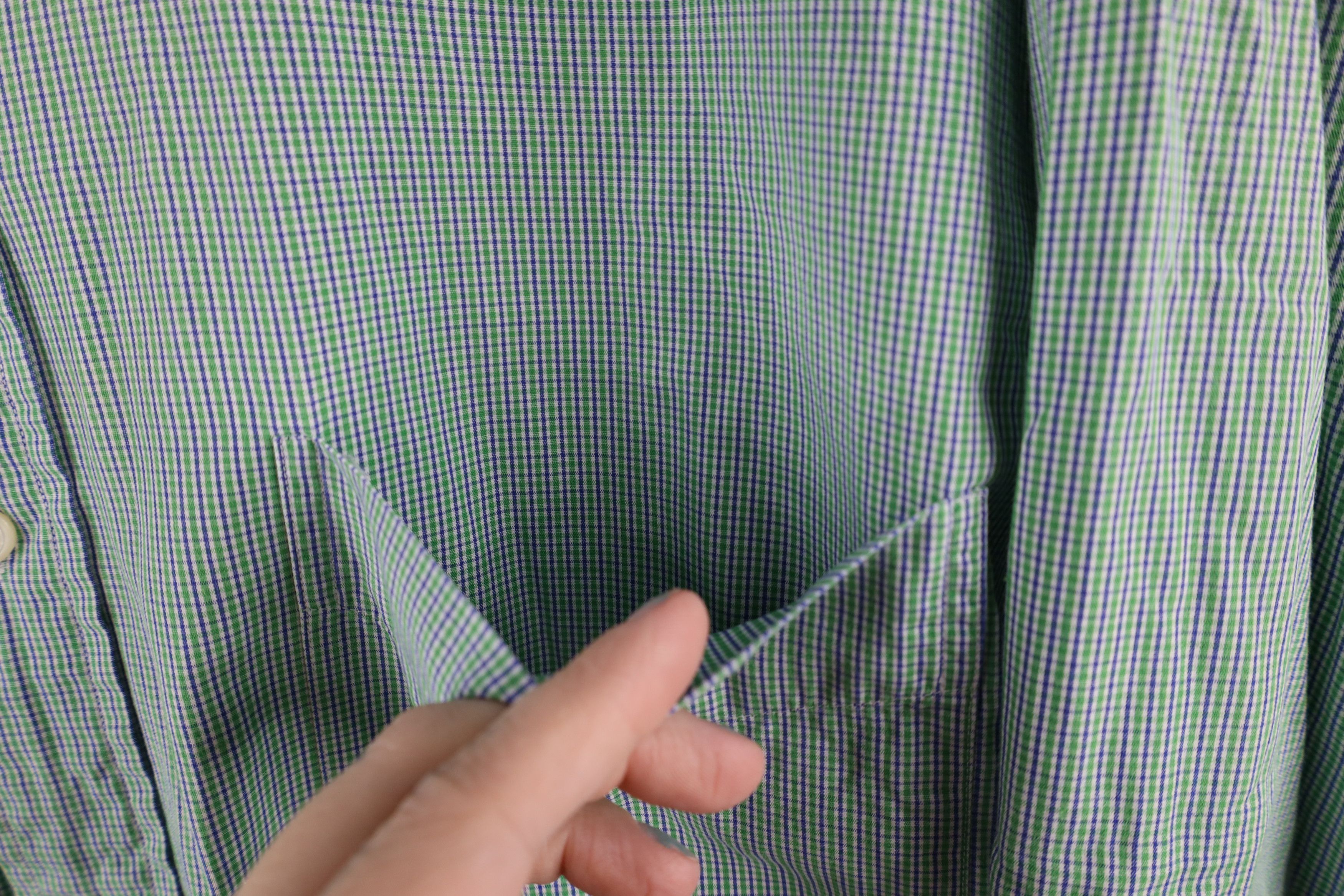 Polo Ralph Lauren Vintage 90s Ralph Lauren Collared Button Down Shirt Green Size US L / EU 52-54 / 3 - 5 Thumbnail