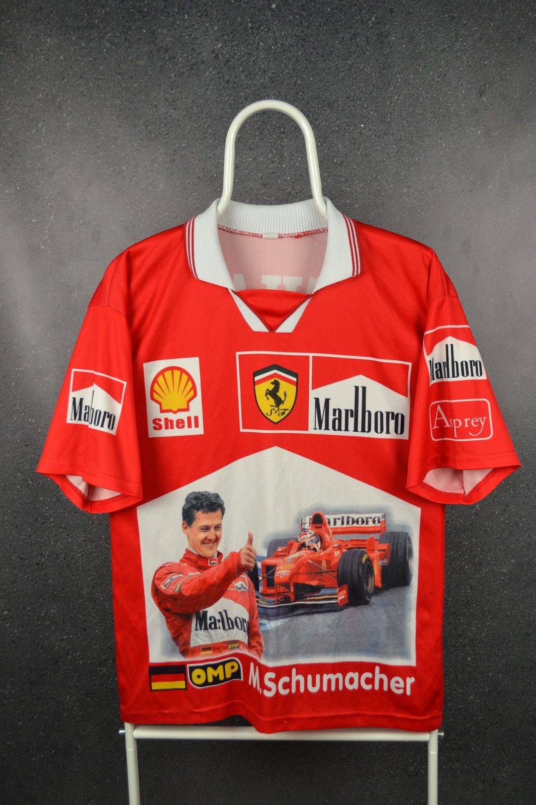 Formula 1 × Vintage Vintage 90s Ferrari Formula 1 Shirt Schumacher Racing Size S Size US S / EU 44-46 / 1 - 1 Thumbnail