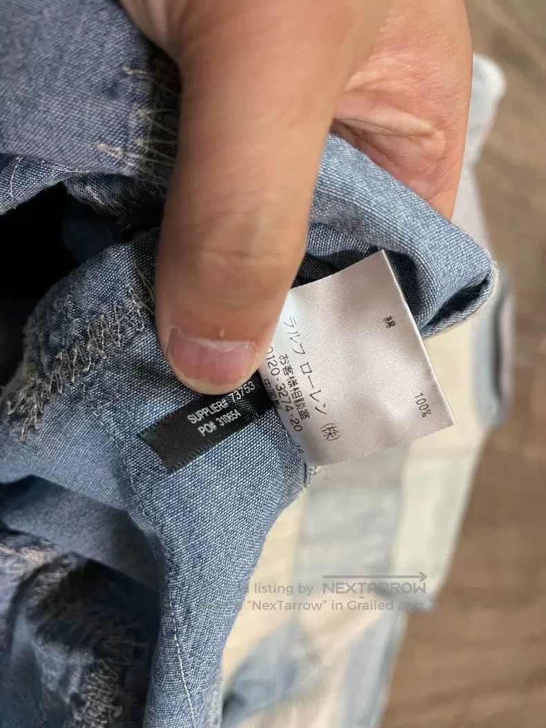 RRL Ralph Lauren RRL Ralph Lauren Exclusive Baijia fabric shirt jacket Size US S / EU 44-46 / 1 - 7 Thumbnail