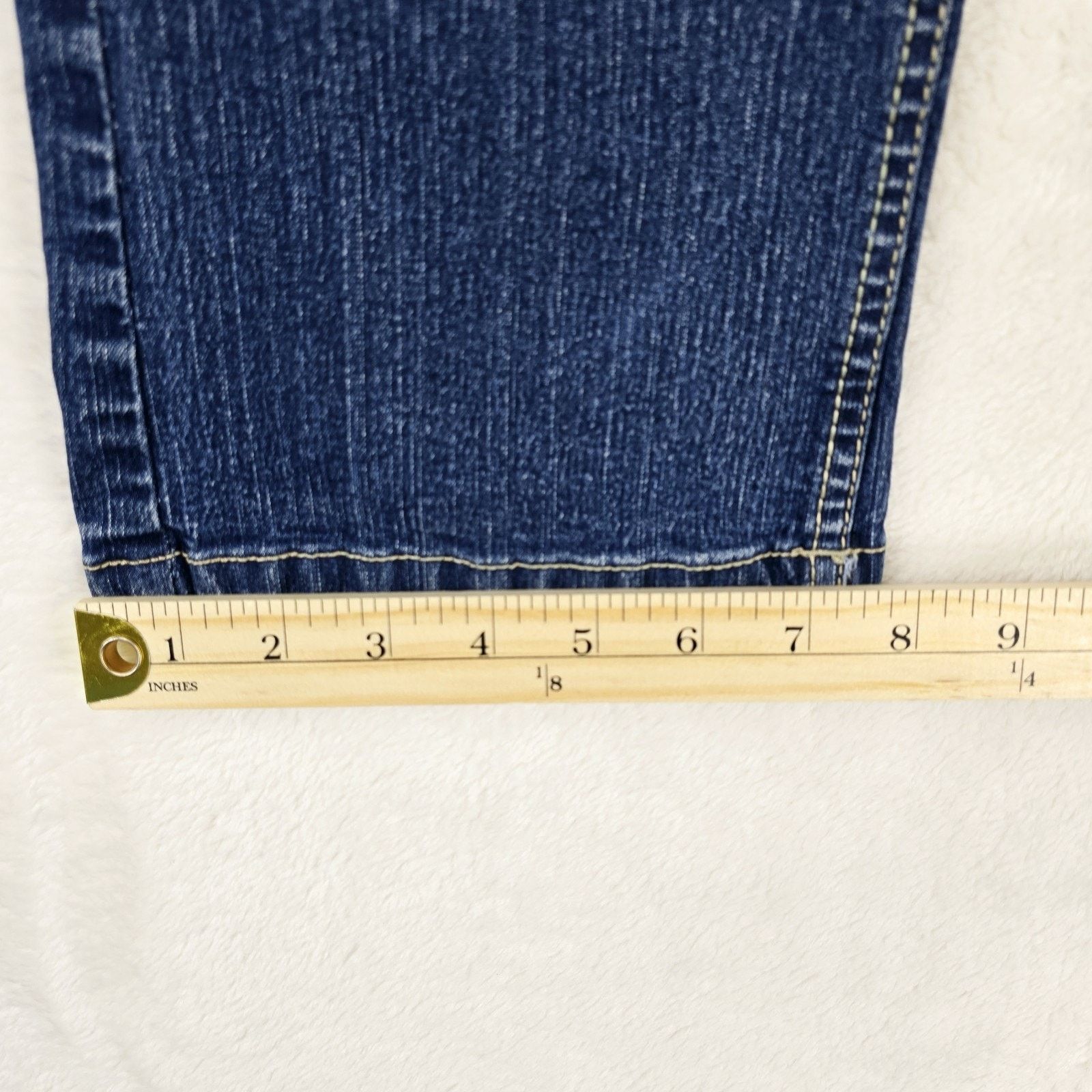 Southpole Vintage Southpole Capri Jeans Womens Sz 9 32x22 Juniors Y2K Size 32" / US 10 / IT 46 - 15 Thumbnail