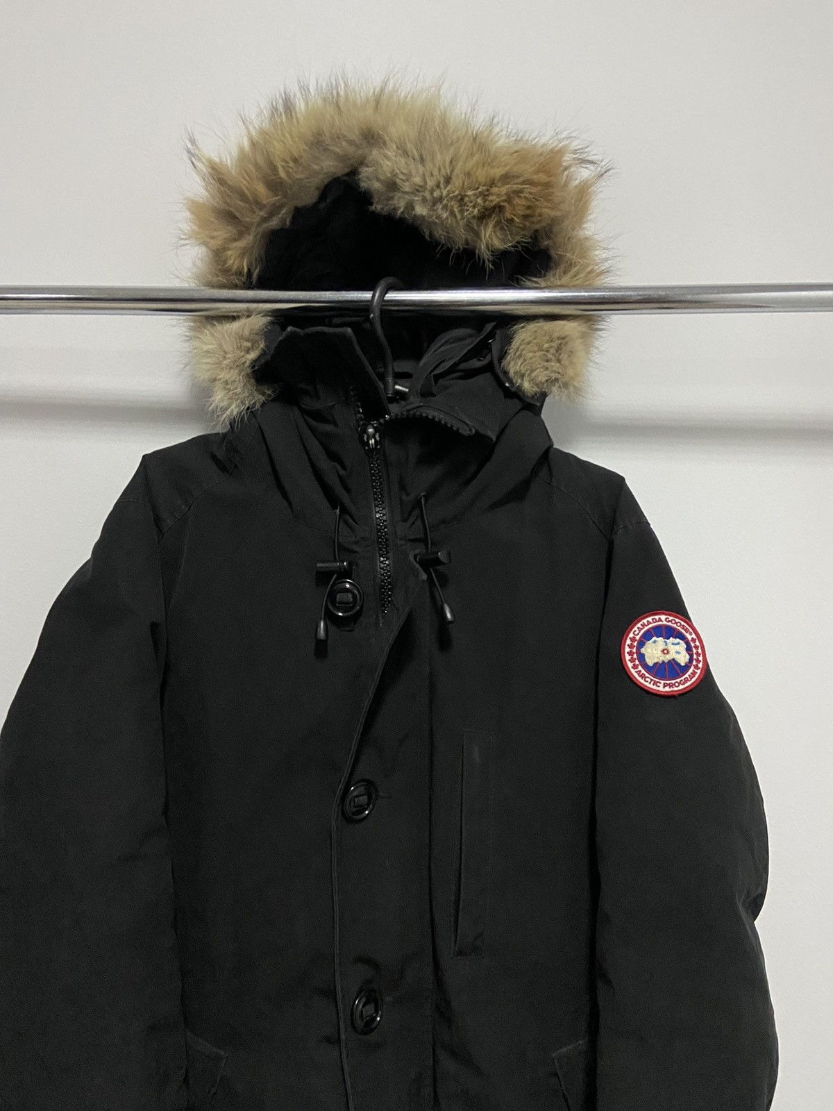 Canada Goose × Vintage Canada Goose chateau Parka Jacket Vintage Hooded Size US S / EU 44-46 / 1 - 2 Thumbnail