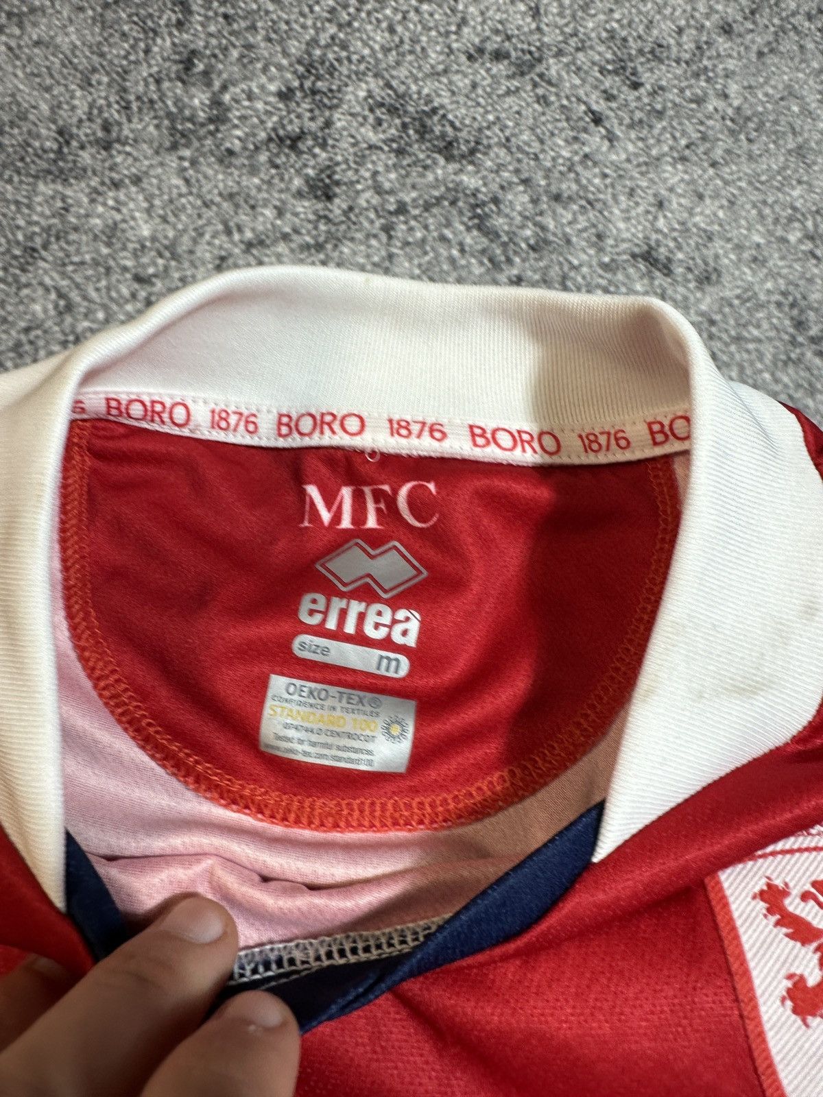 Errea Vintage Errea Middlesbrough Soccer Jersey Rare Streetwear M Size US M / EU 48-50 / 2 - 4 Thumbnail