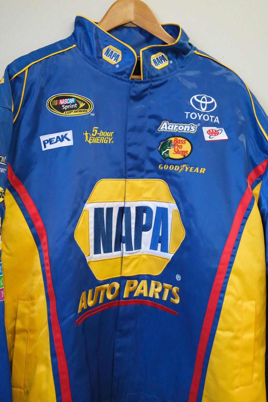Chase Authentics 2010s Chase Authentic Toyota Napa Auto Parts Jacket Size ONE SIZE - 3 Thumbnail