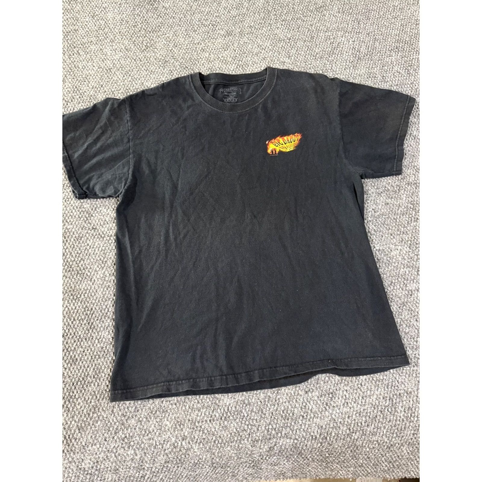 Vintage Total Impact Shirt Mens L Black Big Daddy Don Garlits Mopar Flames Racing Tee Size US L / EU 52-54 / 3 - 4 Thumbnail