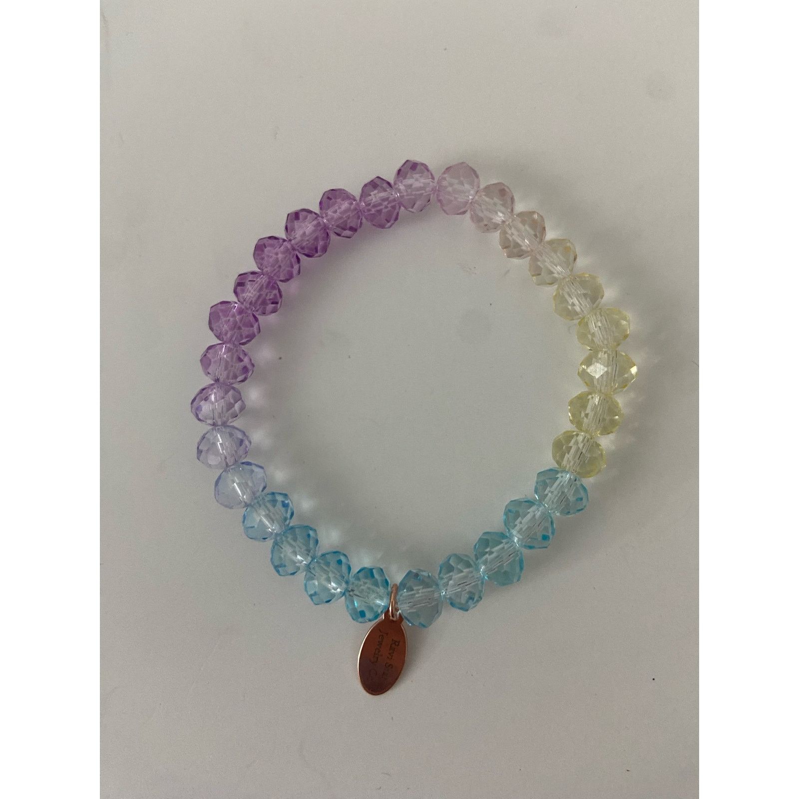 Handmade ombré glass bead bracelet Size ONE SIZE - 3 Thumbnail