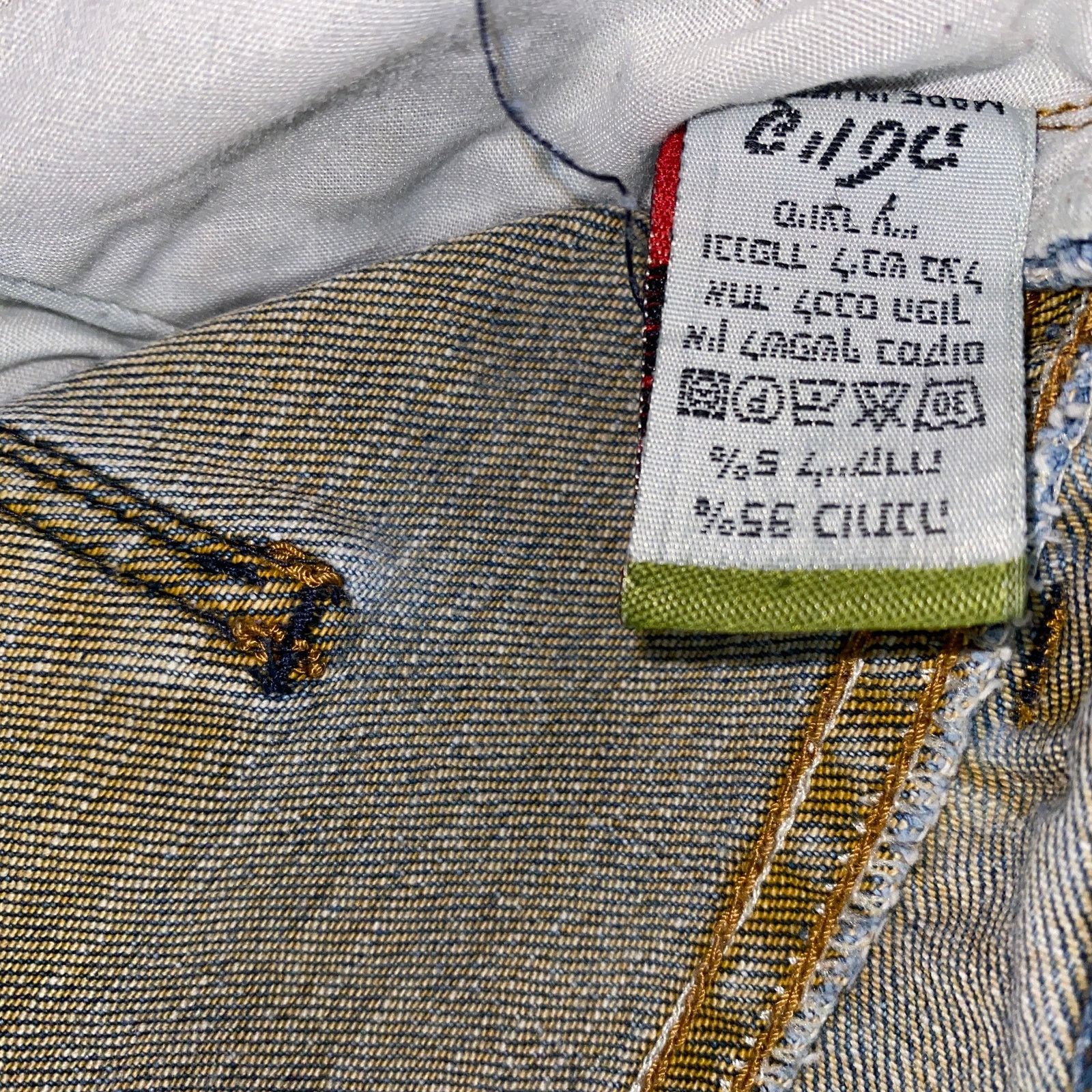 Other Payota Acid Wash Blue Denim Cut-Off Jean Shorts Size 0 Size 25" / US 0 / IT 36 - 7 Thumbnail