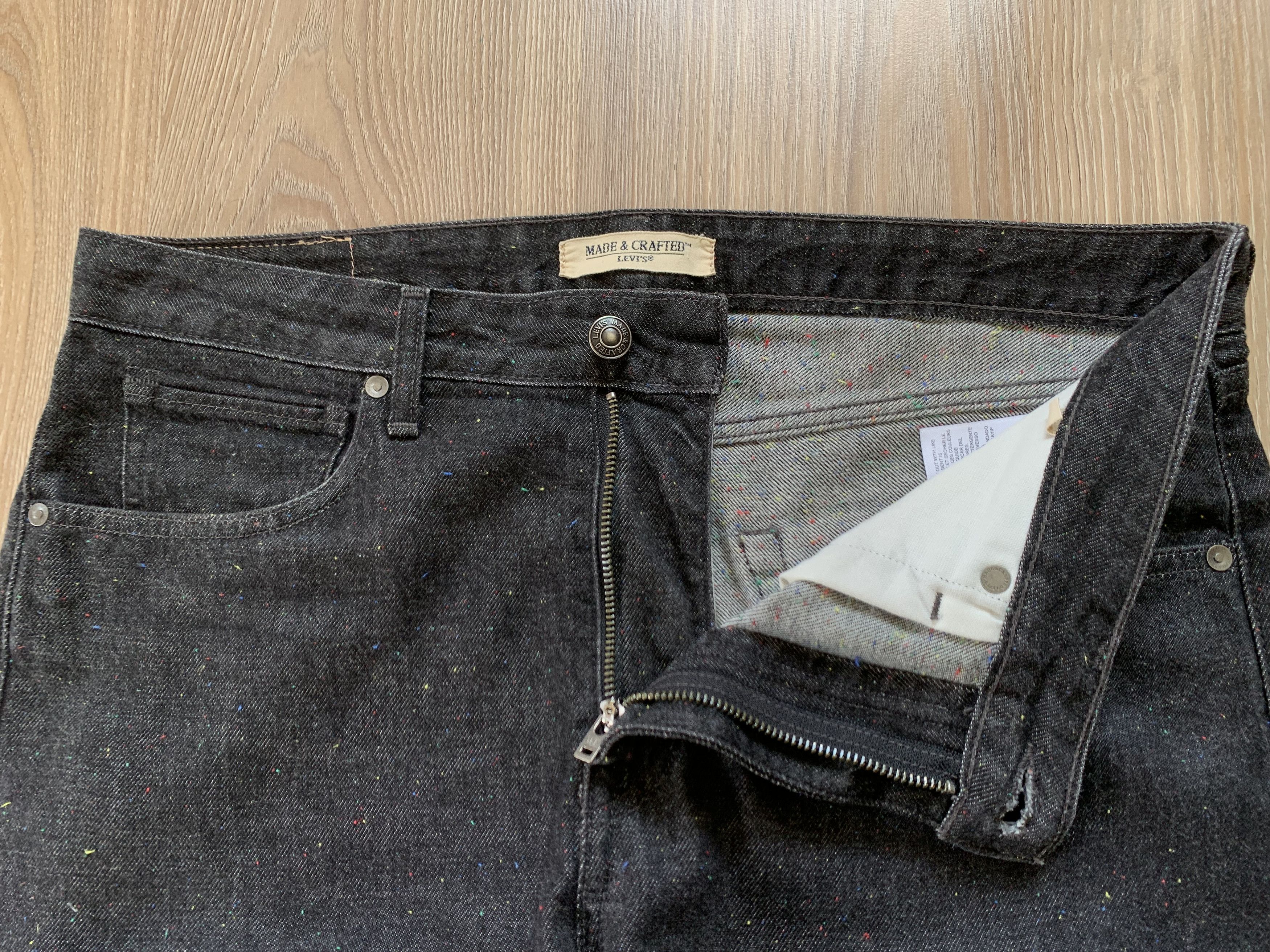 Levi's × Levi's Made & Crafted × Levi's Vintage Clothing Levi's Made & Crafted Tack Slim Dark Grey Jeans Size US 34 / EU 50 - 6 Thumbnail