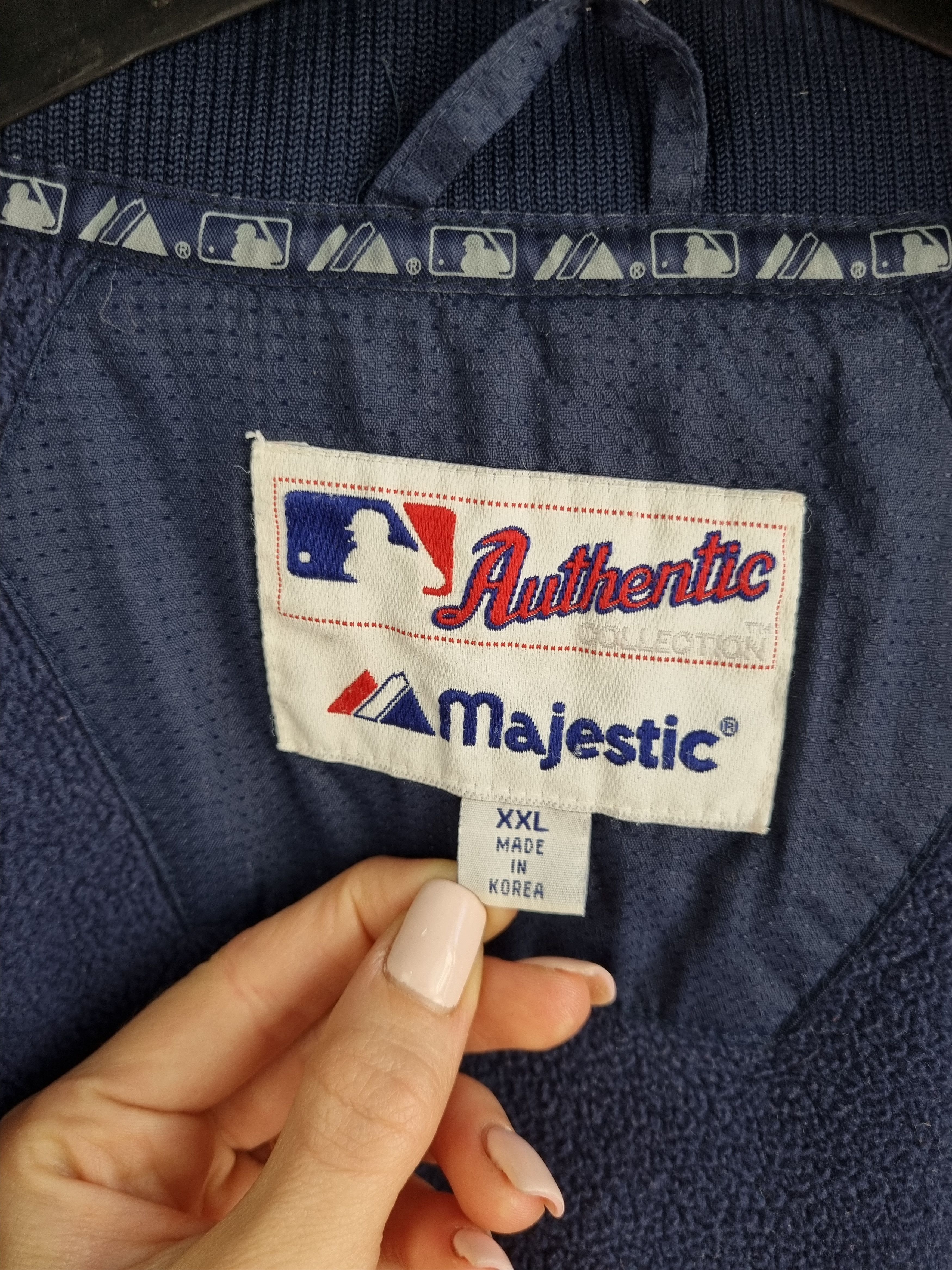 MLB × Majestic × Vintage 90s Marimers MLB Majestic Vintage Big Logo Jacket Size US XXL / EU 58 / 5 - 8 Thumbnail