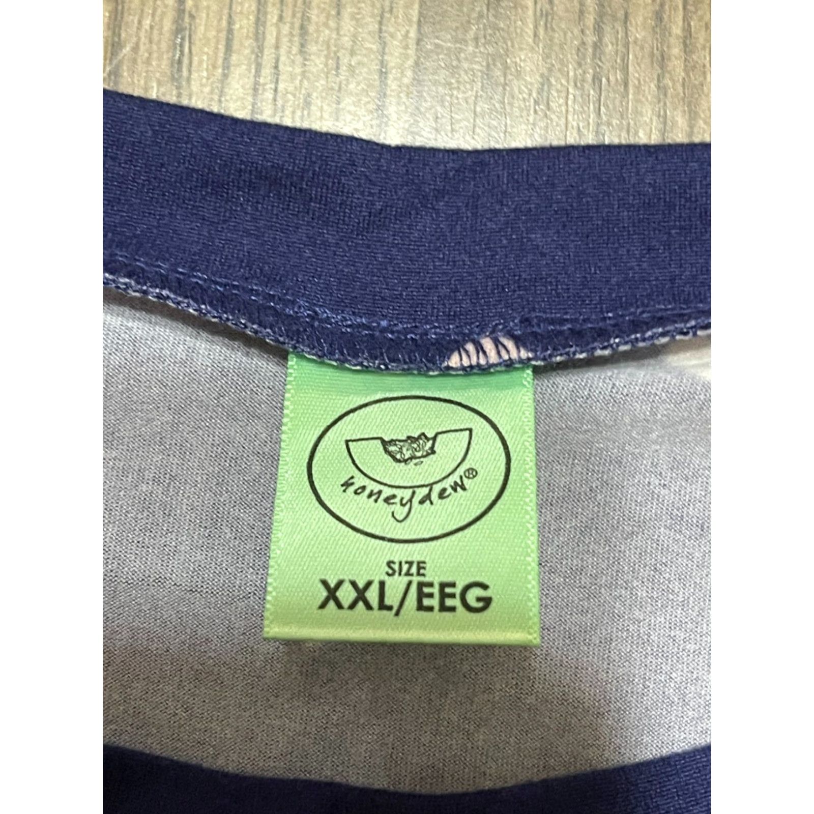 Vintage Honeydew Tank Top Women XXL Blue Sleeveless Heart Print Size XXL / US 16-18 / IT 52-54 - 5 Thumbnail