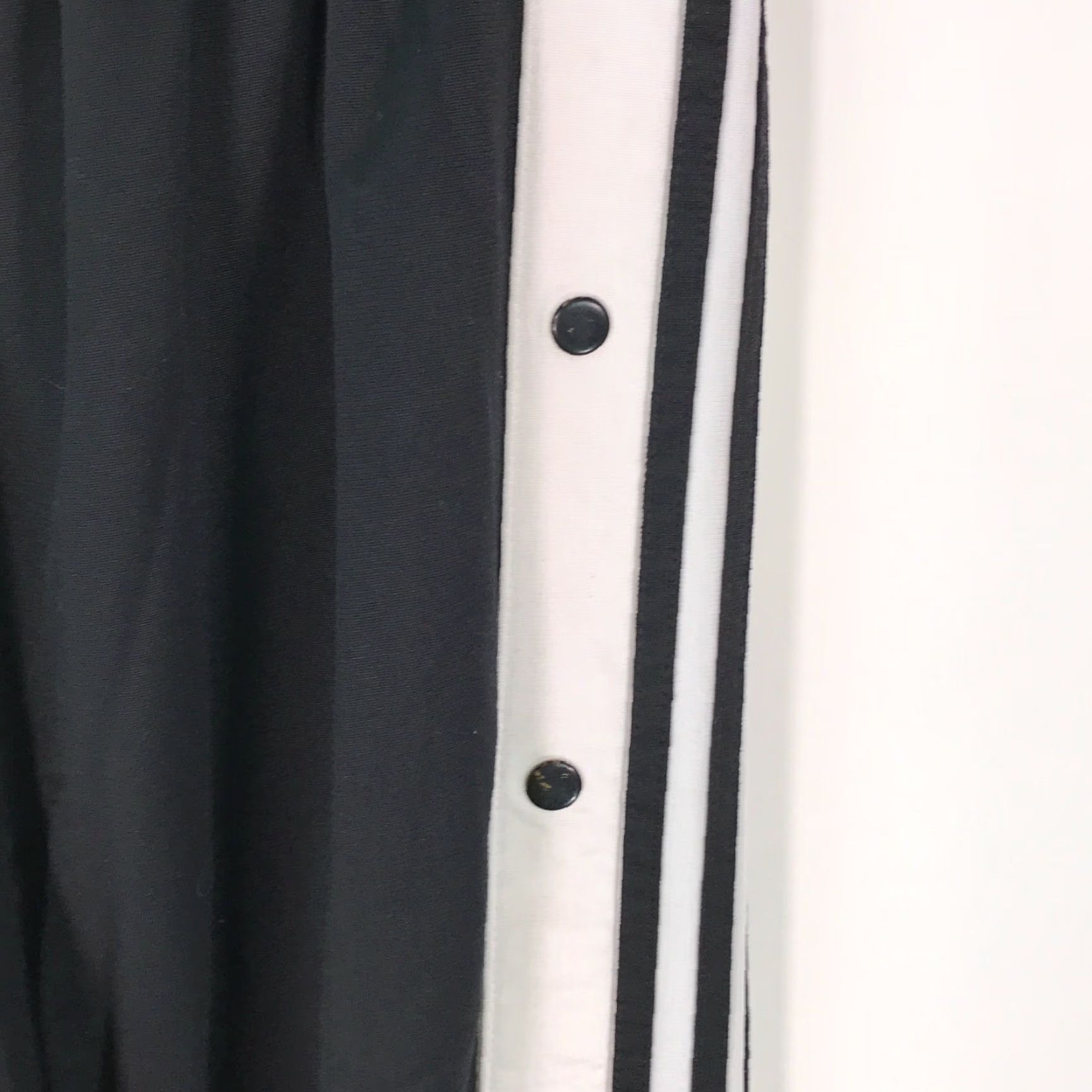 Adidas Adidas Men's Black Track Pants Size L | Straight Fit, Elastic Waist, Athletic | Sports Activewear, Striped Size US 32 / EU 48 - 4 Thumbnail