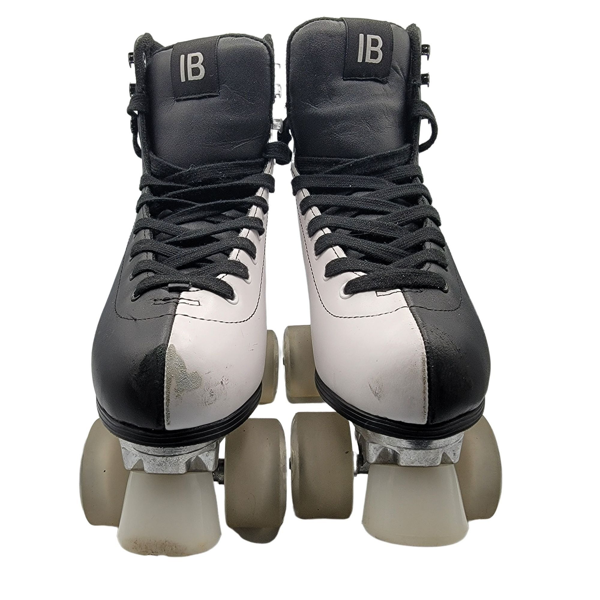 INTENTIONALLY BLANK Intentionally Blank Rollout Partner Skates Black White Women Size US 8 / IT 38 - 2 Thumbnail