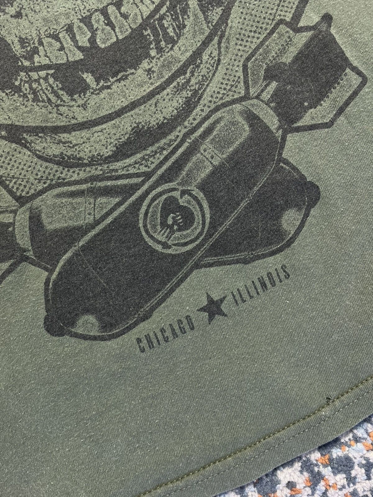 Band Tees × Vintage Vintage 00s Rise Against skull graphic band tee Size US S / EU 44-46 / 1 - 5 Thumbnail