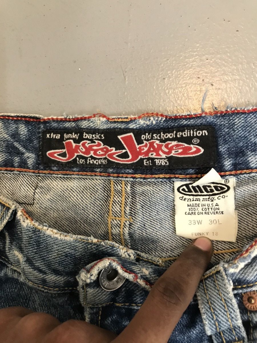 JNCO × Vintage Vintage Jnco embroidered denim Size US 31 - 6 Thumbnail