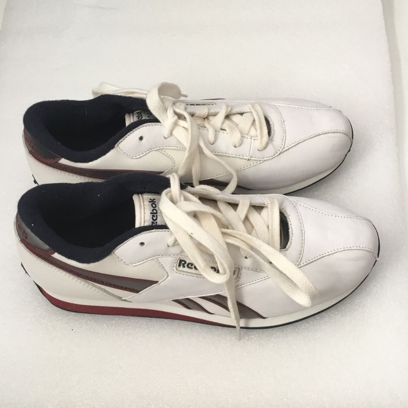 Reebok Reebok Classic White Leather Sneakers Size US 6 / IT 36 - 2 Thumbnail