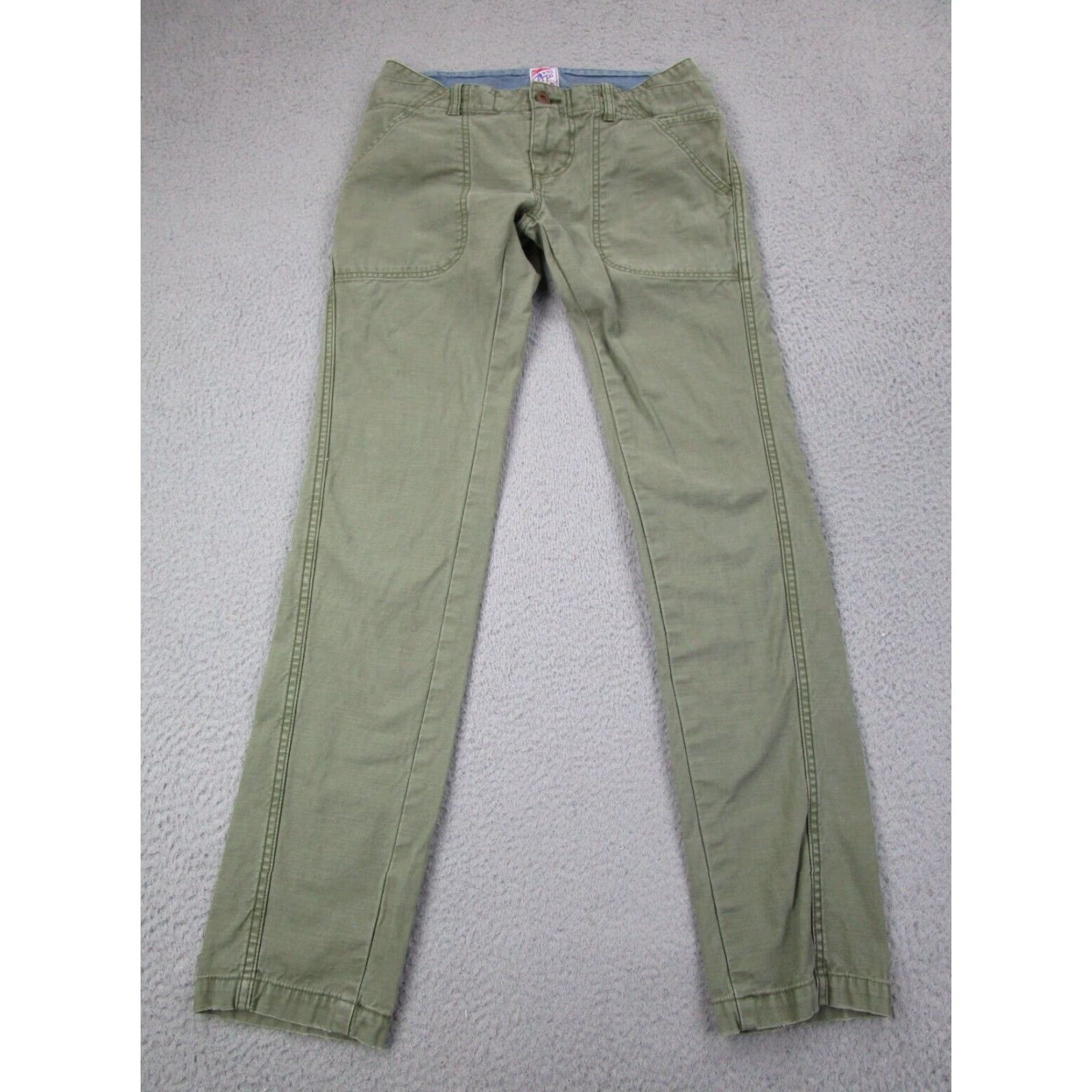 Prps PRPS Pants Womens 28 29 Green Boho Utility Military Chino Trousers Army Japan Pants Womens 28 29 Green Chino Army Japan Size 28" / US 6 / IT 42 - 2 Thumbnail