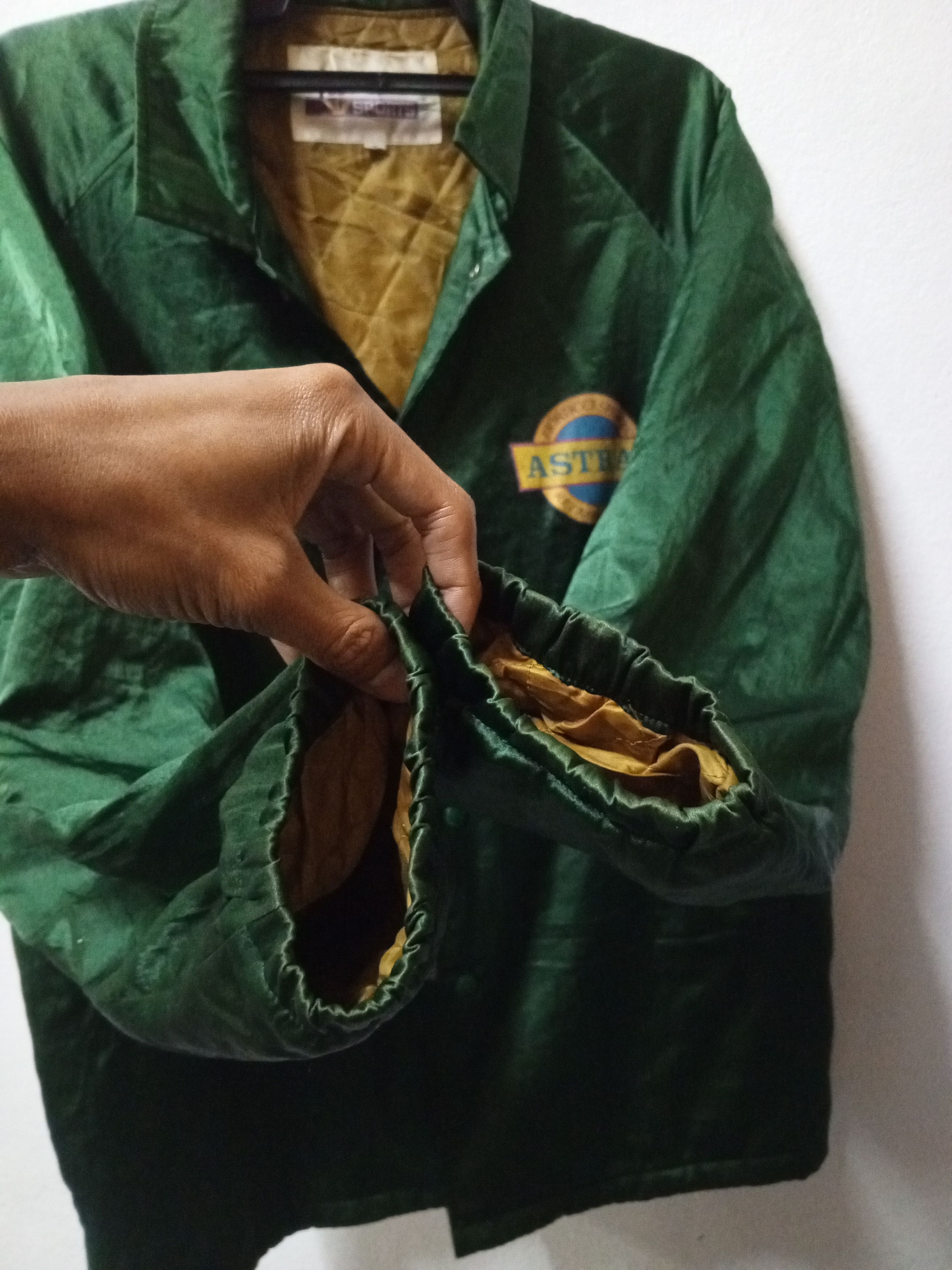 Fiorucci vintage 70s FIORUCCI SPORT ITALY COACH JACKET GREEN Size US XL / EU 56 / 4 - 9 Thumbnail