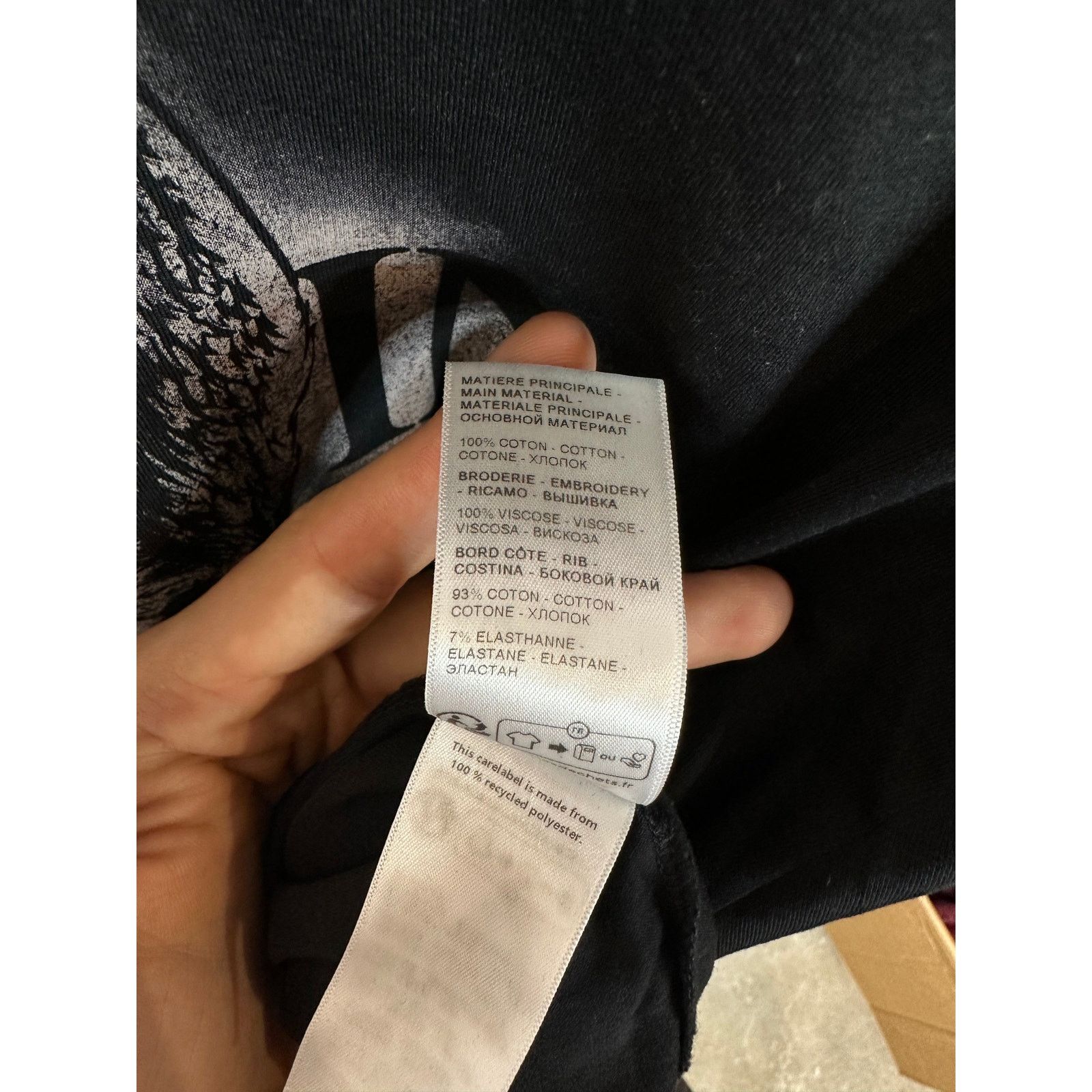 Lanvin Lanvin x Future Tee Black Eagle New With Tags Large Size US L / EU 52-54 / 3 - 6 Thumbnail