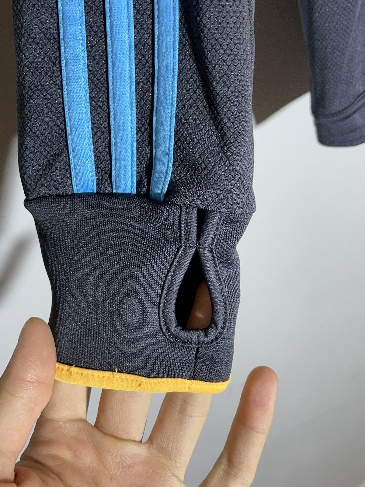 Adidas Olympique Marseille 2009 Adidas Y2k Black Training Pulover Size US L / EU 52-54 / 3 - 4 Thumbnail
