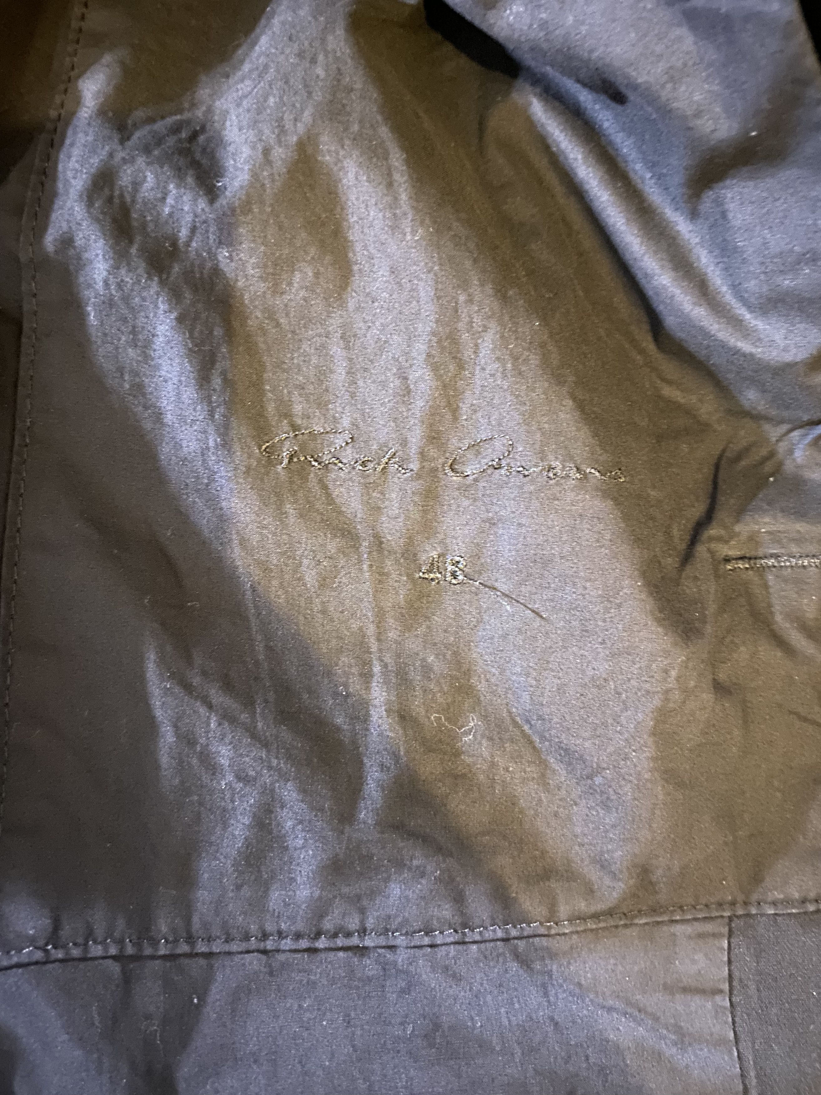 Rick Owens SS17 SOFT BLAZER Size 48R - 4 Thumbnail