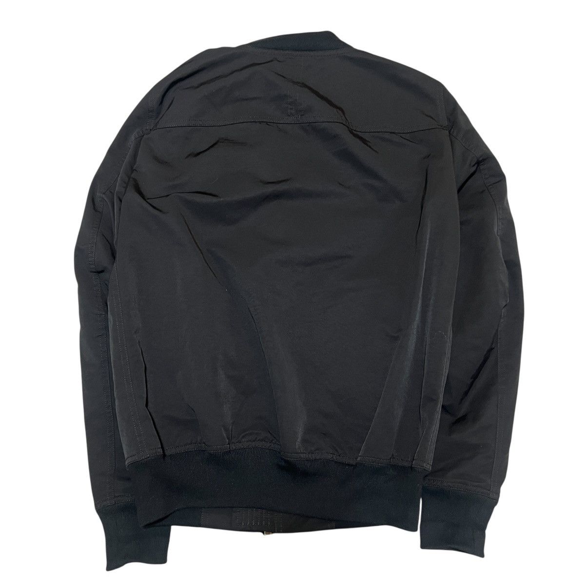 Rick Owens Drkshdw Rick Owens DRKSHDW Denim/Leather Patchwork Bomber Jacket Size US XS / EU 42 / 0 - 13 Thumbnail