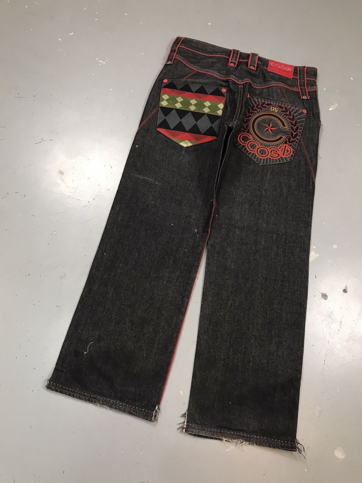 Coogi × Vintage Vintage Coogi leaf embroidered straight fit denim Size US 36 / EU 52 - 9 Thumbnail