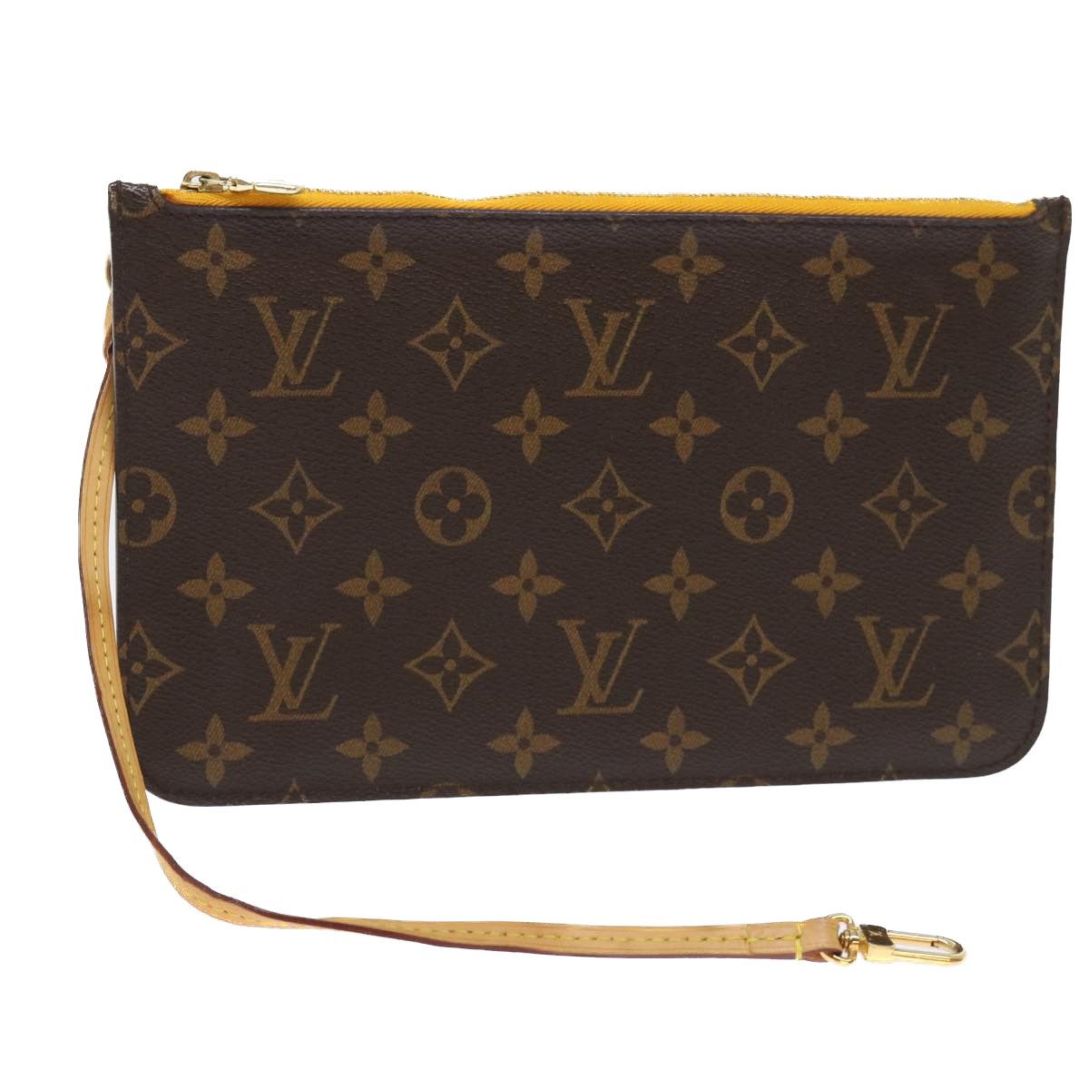 LOUIS VUITTON Monogram Poche Toilette 15 Cosmetics Pouch M47546 LV Aut