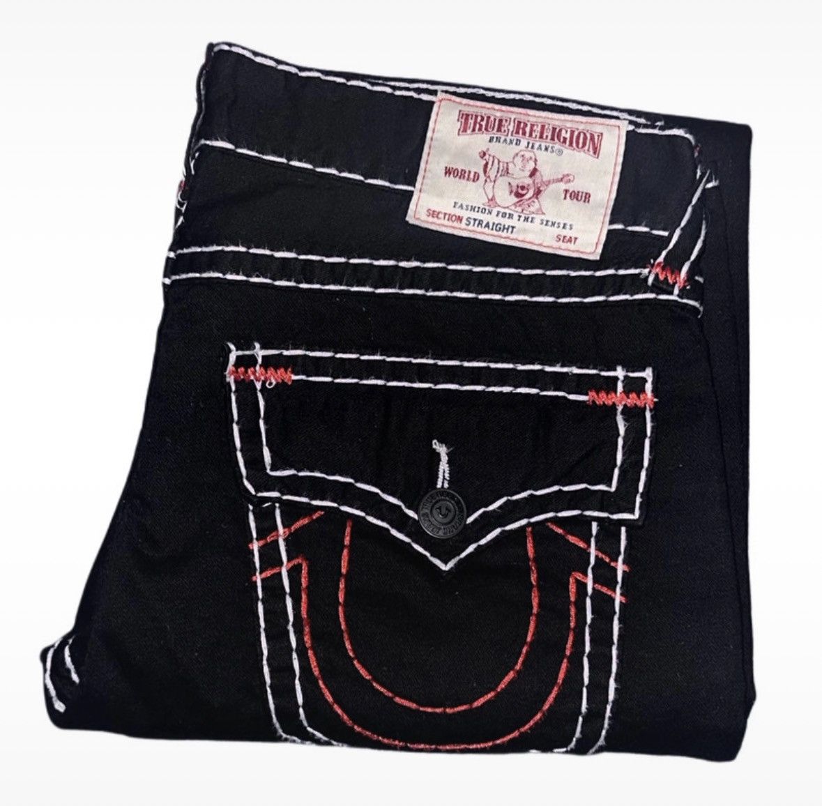 True Religion True Religion Super T Jeans Size US 36 / EU 52 - 1 Thumbnail