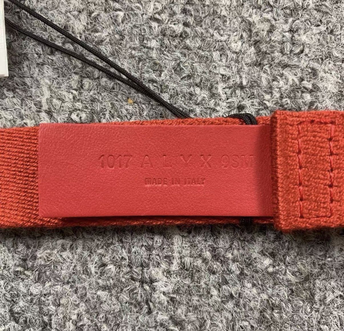 1017 ALYX 9SM ALYX Red Suspenders J41 Size ONE SIZE - 3 Thumbnail