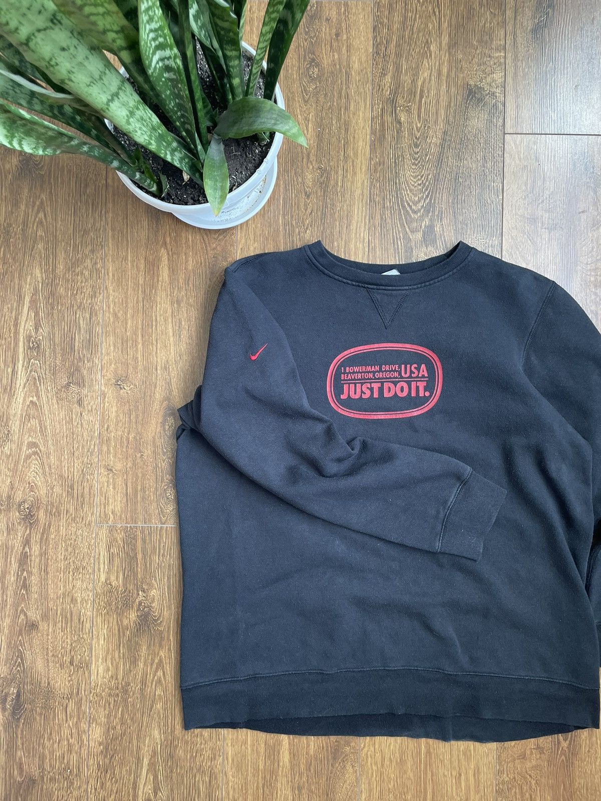Nike × Vintage Nike USA vintage rare y2k sweatshirt Size US M / EU 48-50 / 2 - 3 Thumbnail