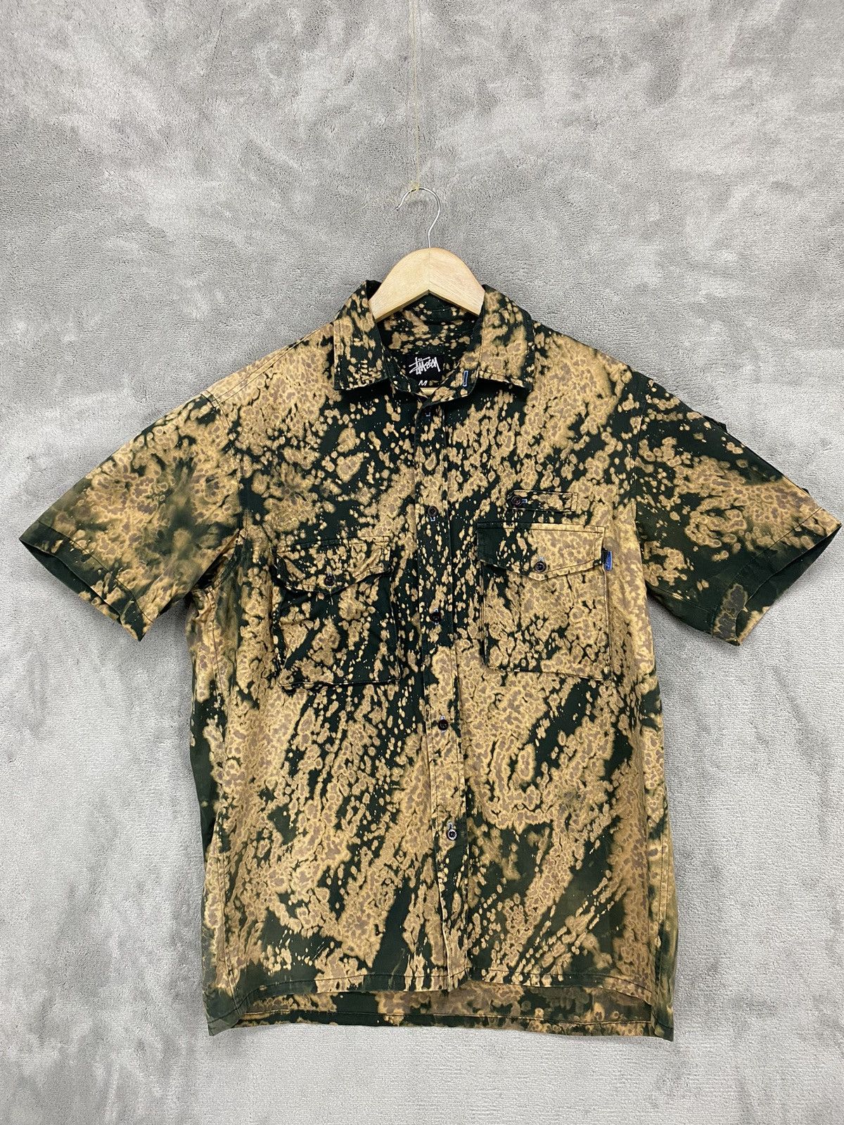 Stussy RARE STUSSY TIE DYE MAN SHIRT BUTTON Size US M / EU 48-50 / 2 - 1 Thumbnail