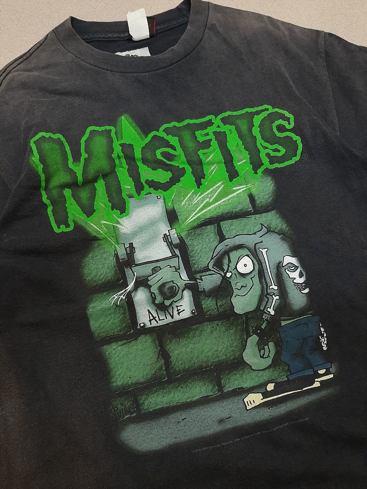 Band Tees Vintage Misfit Band Rare Design Size US M / EU 48-50 / 2 - 6 Thumbnail