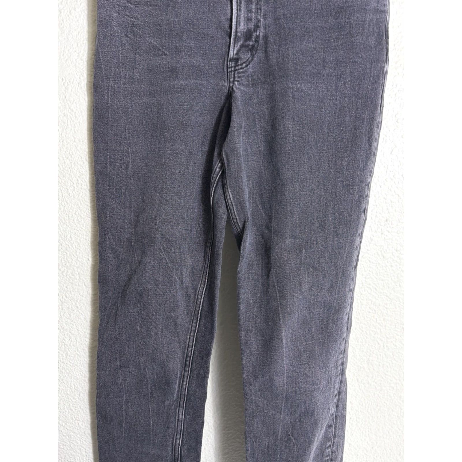Abercrombie & Fitch Abercrombie & Fitch Jeans Mom High Rise Black 26X27 Womens Size 2 Size 42" / US 20 - 4 Thumbnail