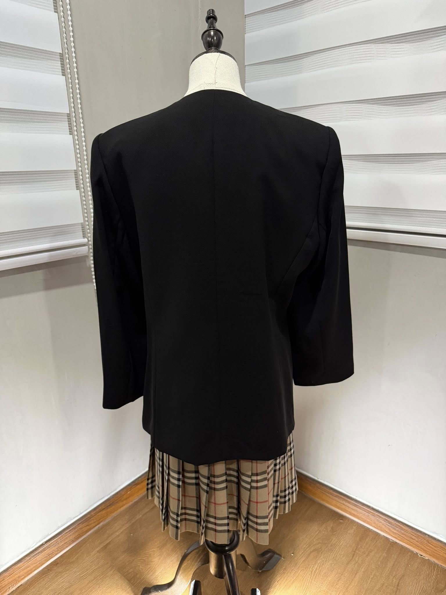 Chloe BLACK FORMAL designer BLAZER XS 8136
