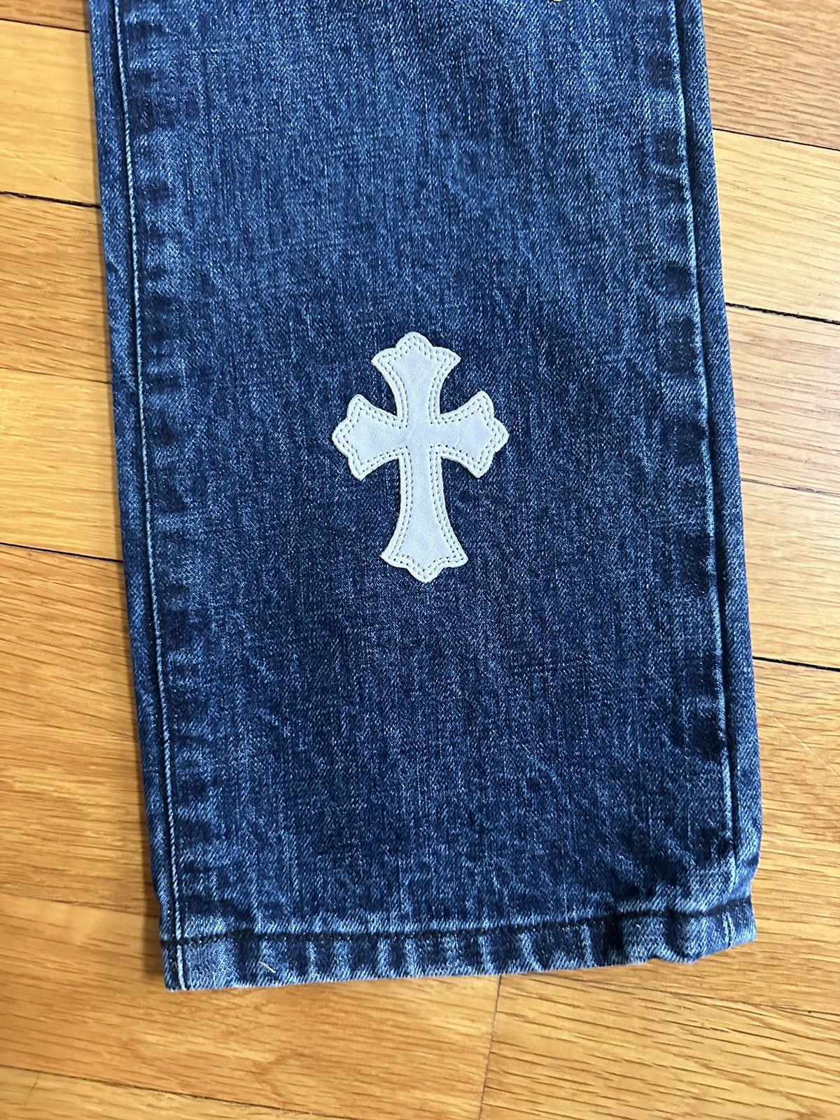 Chrome Hearts Custom Cross patch denim 1/1 special order Size US 29 - 6 Thumbnail