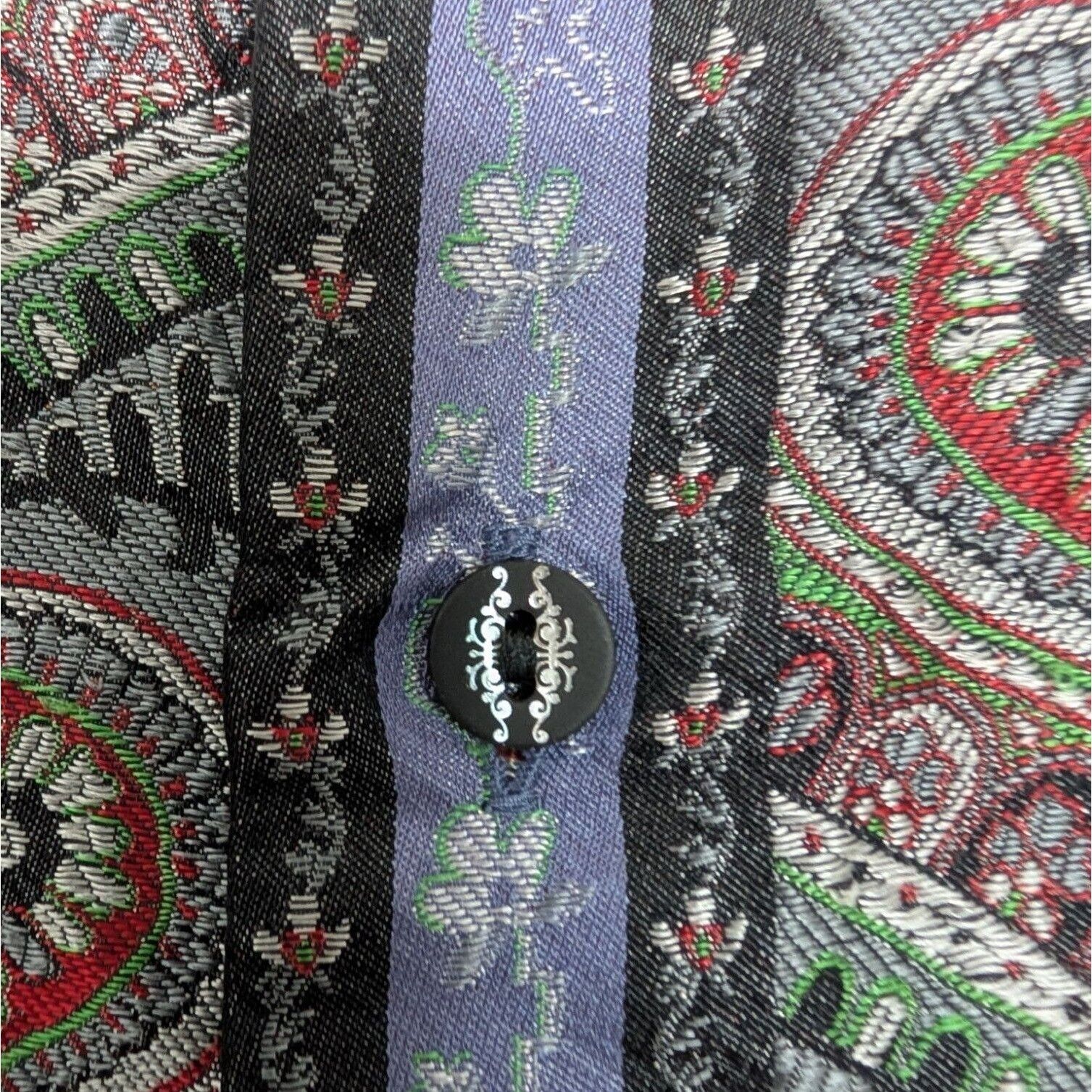 Robert Graham Robert Graham Limited Edition Silk Shirt Mens Size Medium Size US M / EU 48-50 / 2 - 4 Thumbnail