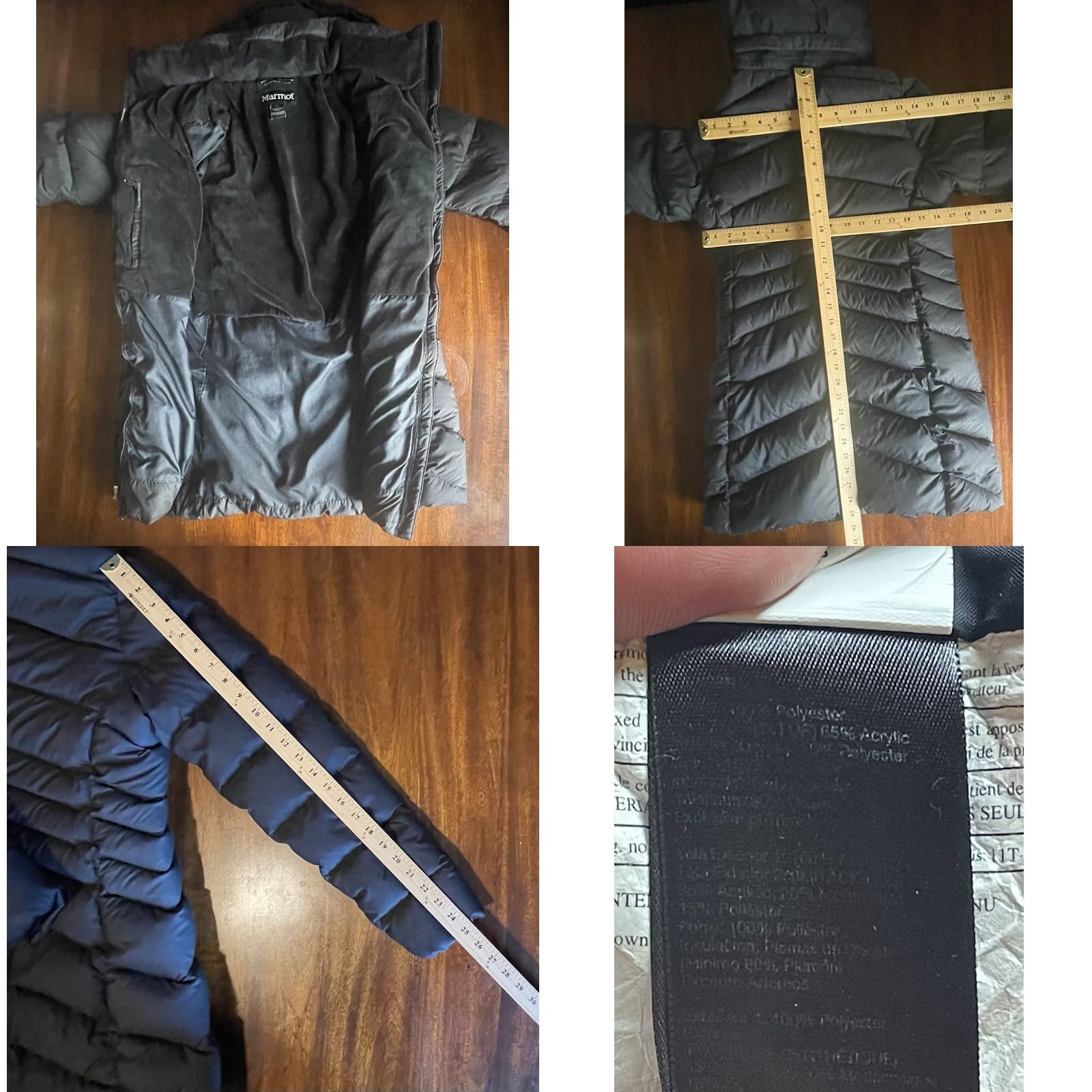 Marmot Marmot Puffer Jacket Women’s Size Small 650 Fill Goose Down Trench Hooded J1738 Size S / US 4 / IT 40 - 8 Thumbnail