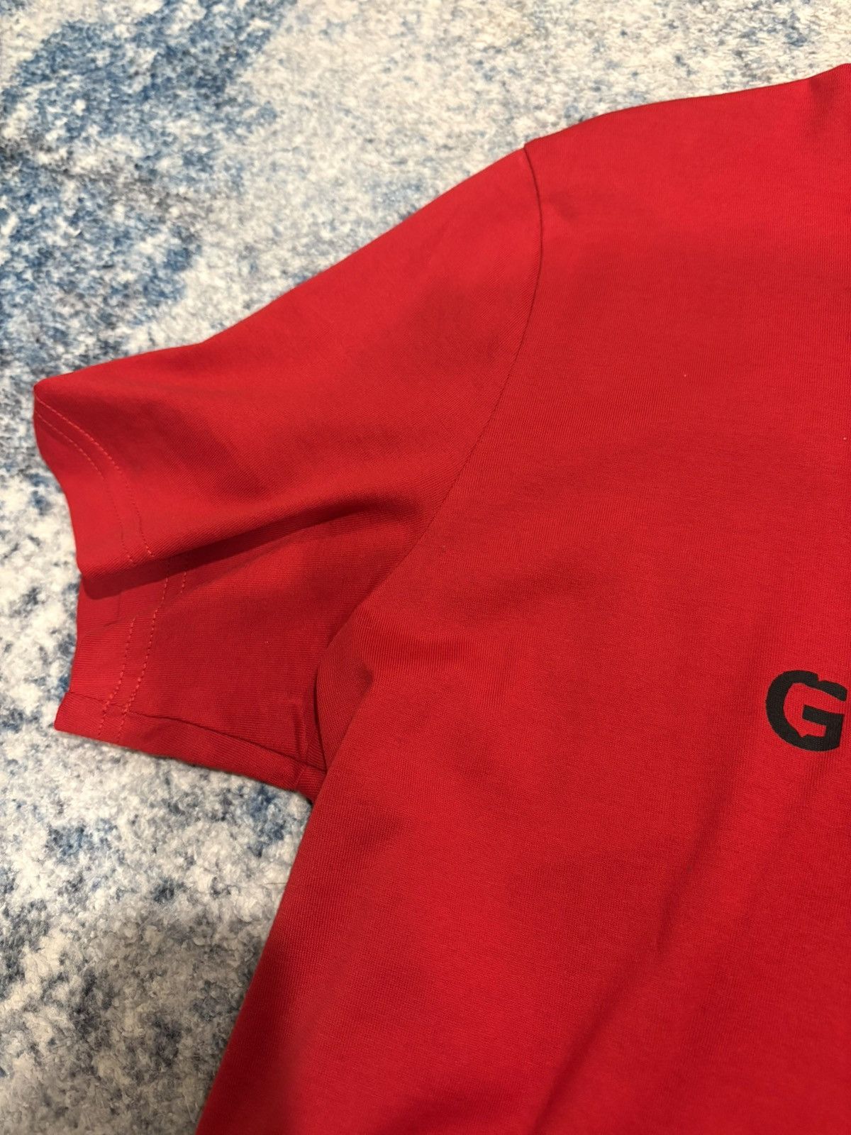 Givenchy Givenchy Distressed Logo Red T-Shirt Size US S / EU 44-46 / 1 - 5 Thumbnail