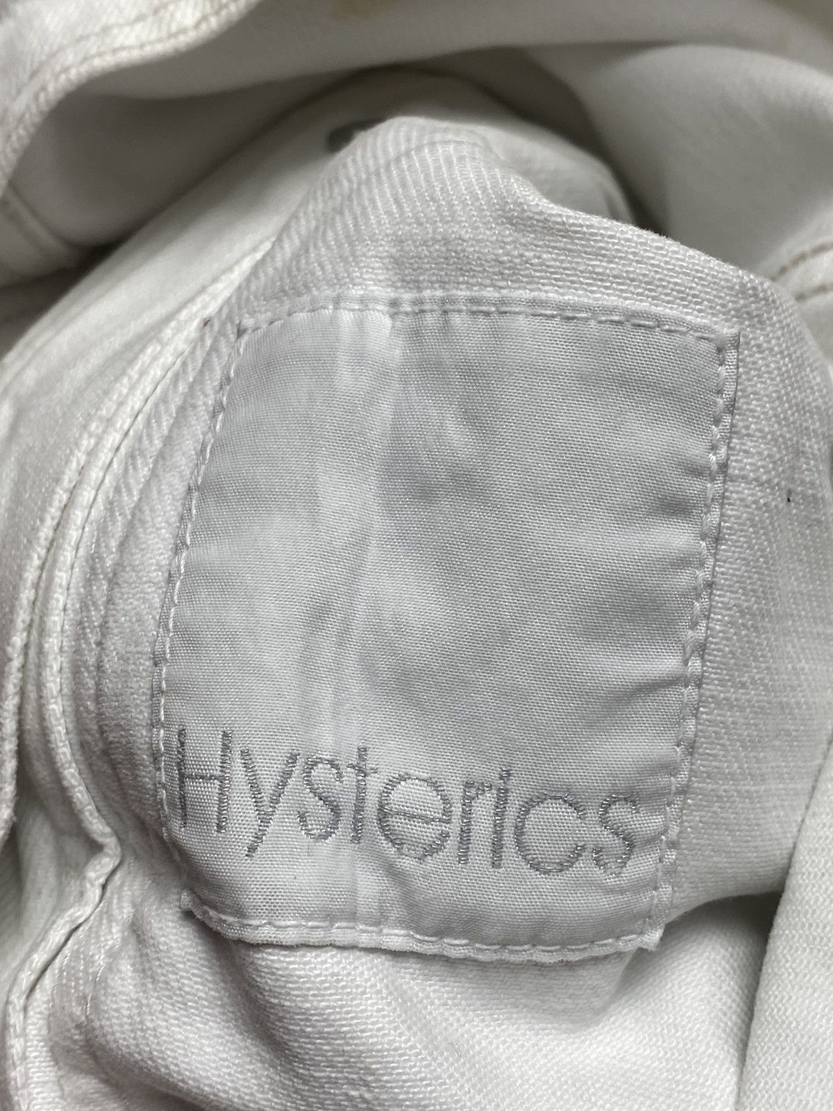 Hysteric Glamour 1990s Hysteric - White Spike Denim Vest Size M / US 6-8 / IT 42-44 - 10 Thumbnail