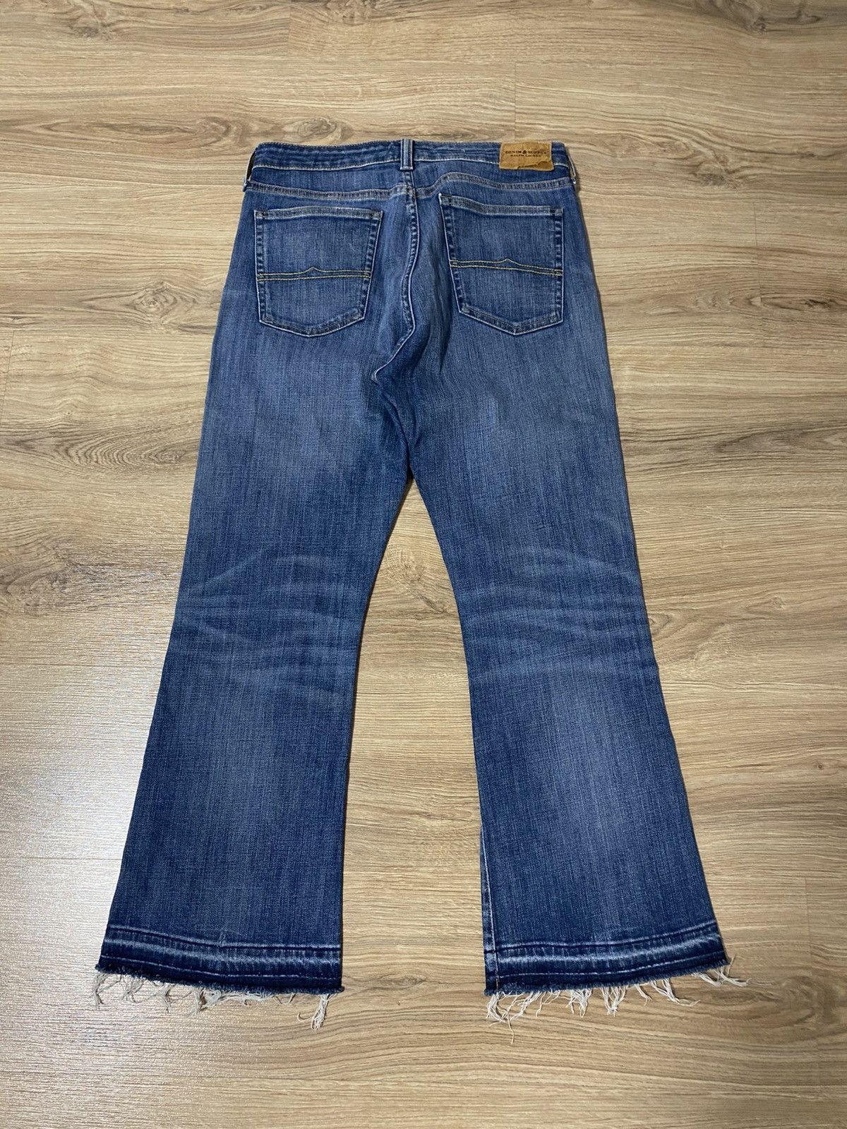 Denim & Supply Ralph Lauren × Ralph Lauren Ralph Lauren Denim & Supply Flared Cut Blue Denim Jeans Size 30" / US 8 / IT 44 - 1 Thumbnail