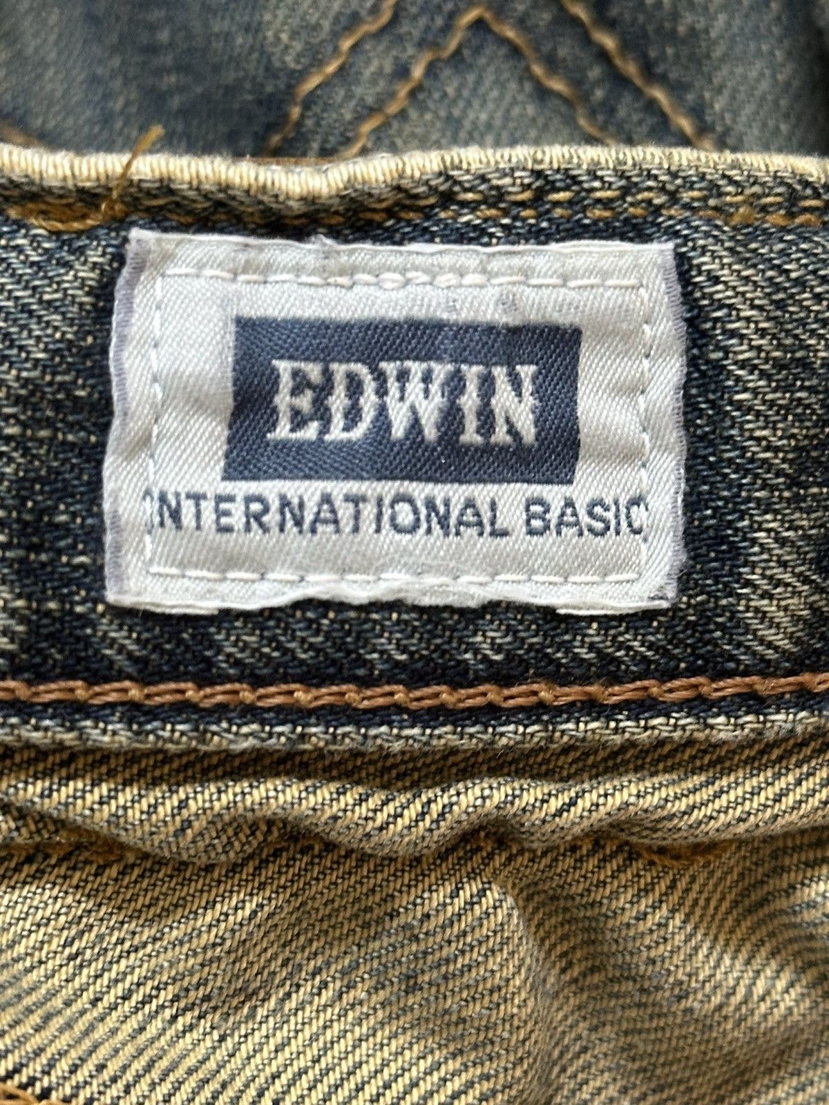 Edwin Vintage Japan Edwin 404 Faded Wash Style Baggy Jeans Size US 32 / EU 48 - 10 Thumbnail