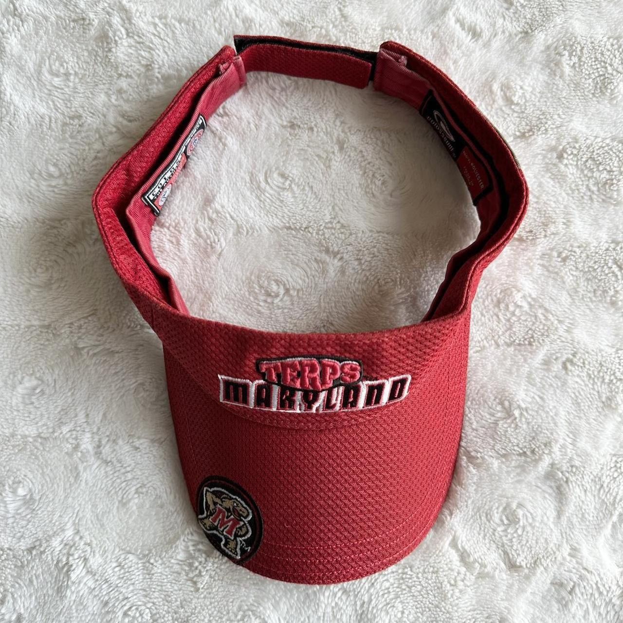 Colosseum Athletics Vintage University of Maryland Hat Visor Adult OS Terps UMD Size ONE SIZE - 2 Thumbnail