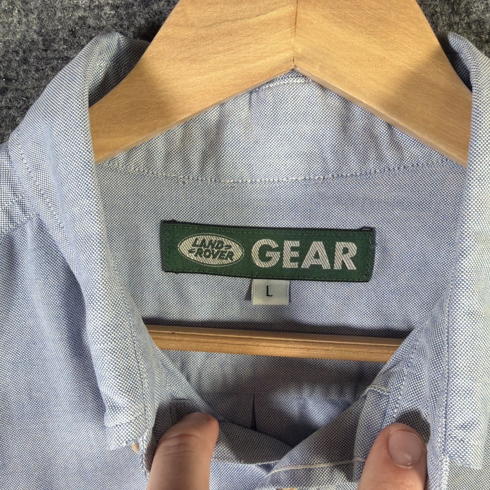 Vintage Vintage Land Rover Shirt Mens Large Long Sleeve Button Up Size US L / EU 52-54 / 3 - 4 Thumbnail