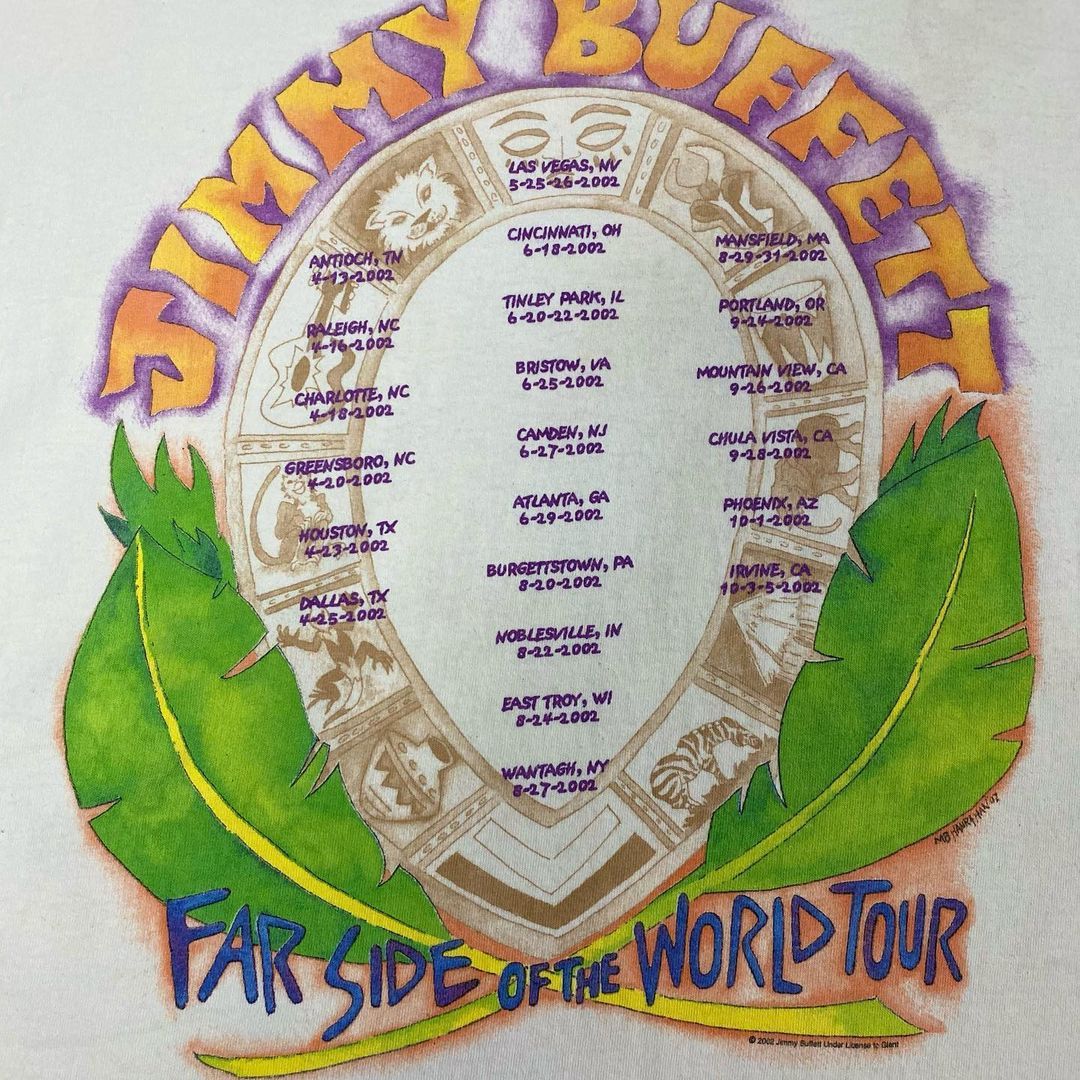 Band Tees Jimmy Buffet VTG #SKU-A65 DP Size US L / EU 52-54 / 3 - 7 Thumbnail