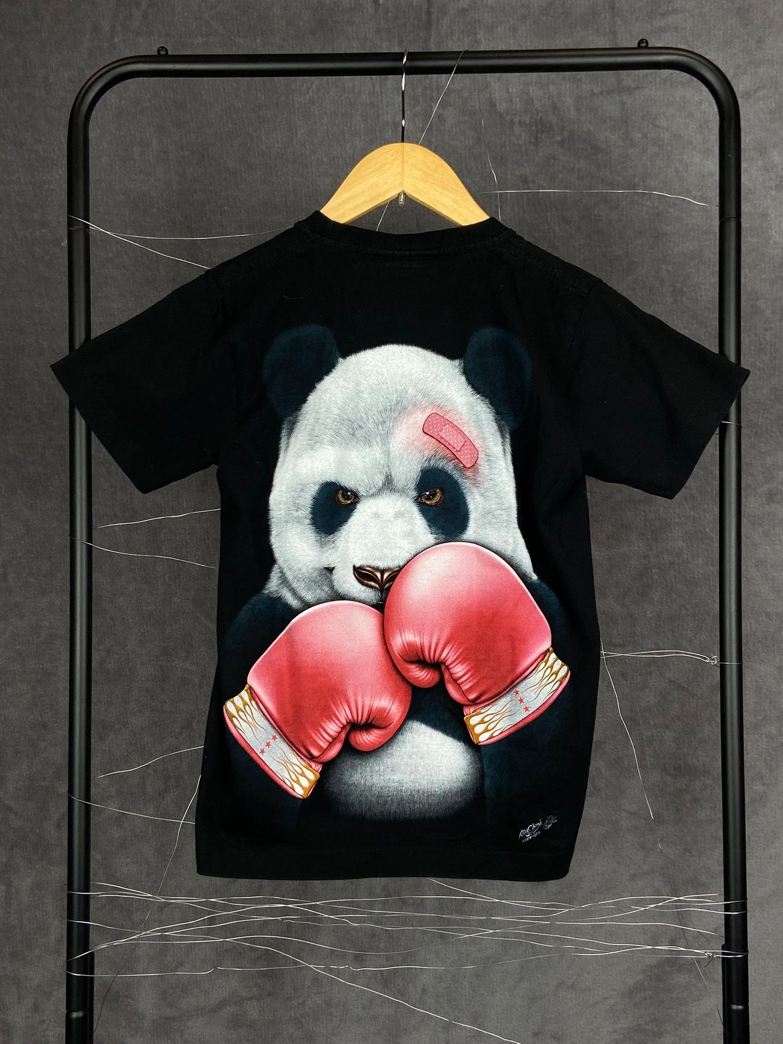 Other Rock Jang Panda Black T-Shirt XS Japanese Streetwear Size US XS / EU 42 / 0 - 4 Thumbnail