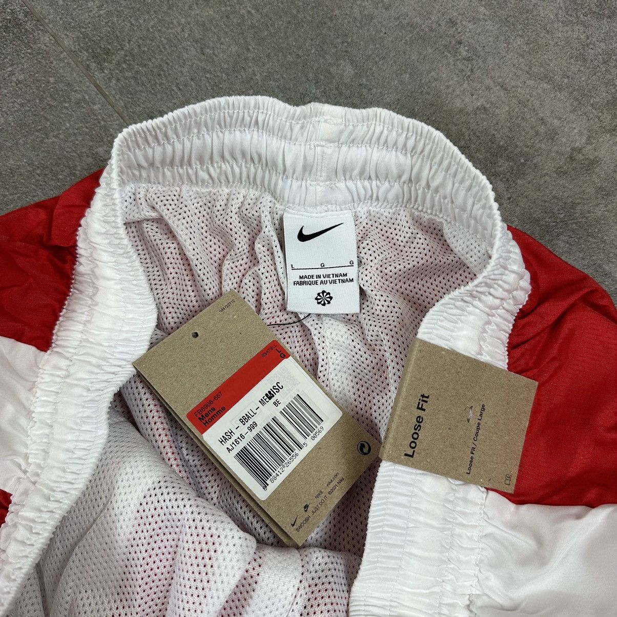 Nike Nike Force nylon jogger pants L oversize streetwear Size US 34 / EU 50 - 3 Thumbnail