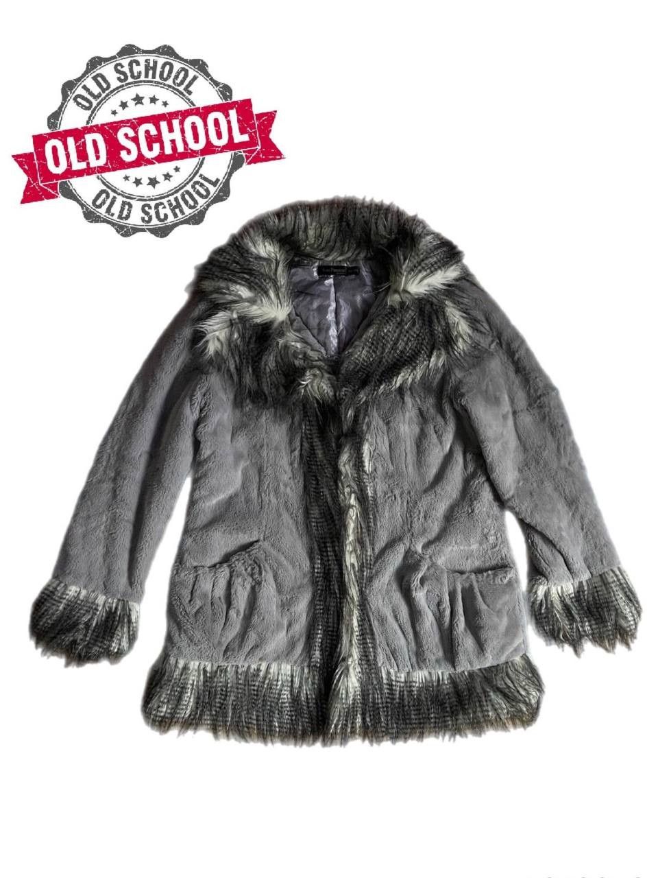 Vintage Faux Fur Jacket Coat Size M / US 6-8 / IT 42-44 - 1 Thumbnail