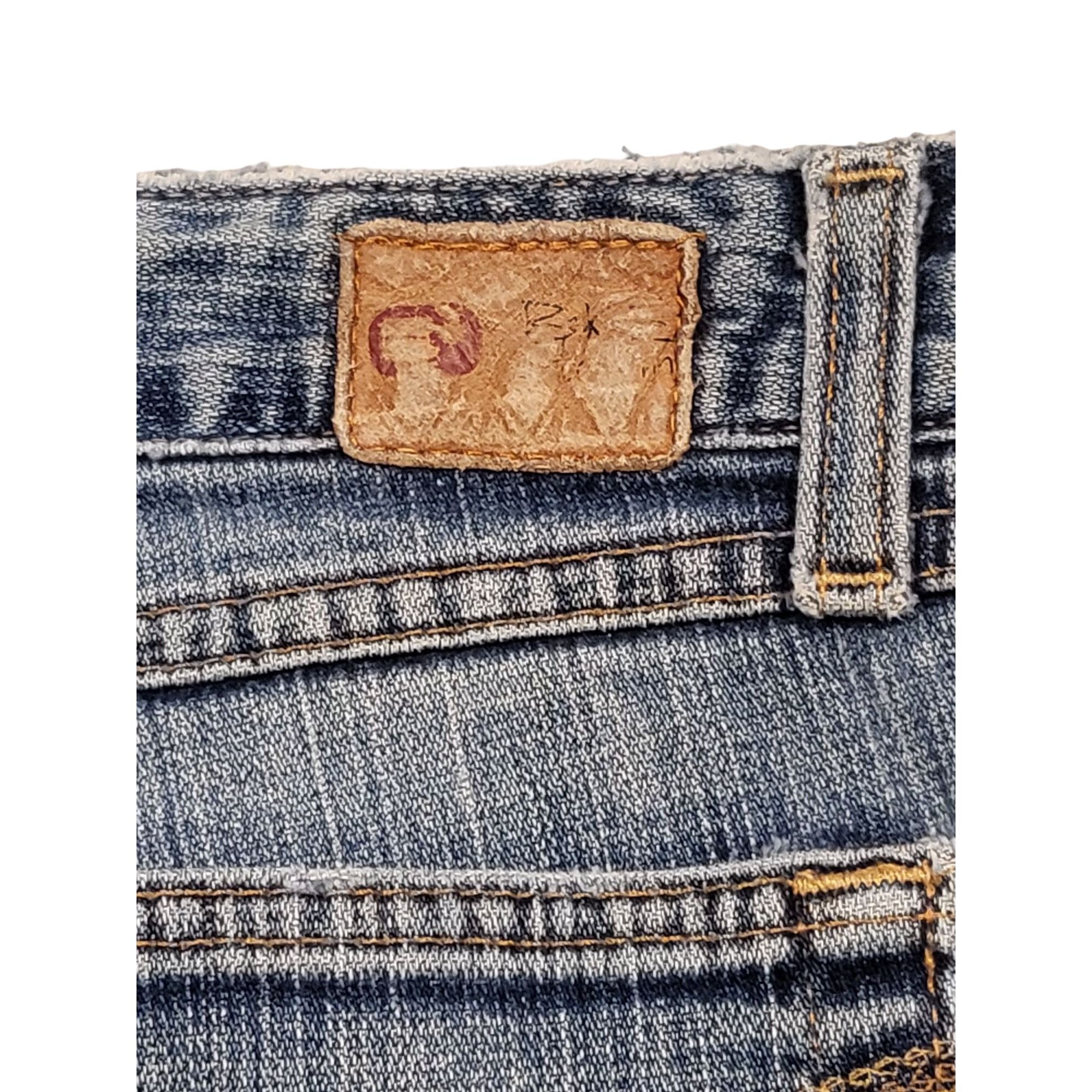 BKE BKE Parker 001676 Jeans Women Sz 31X37 Blue Denim Flare Stre Size 31" - 8 Thumbnail